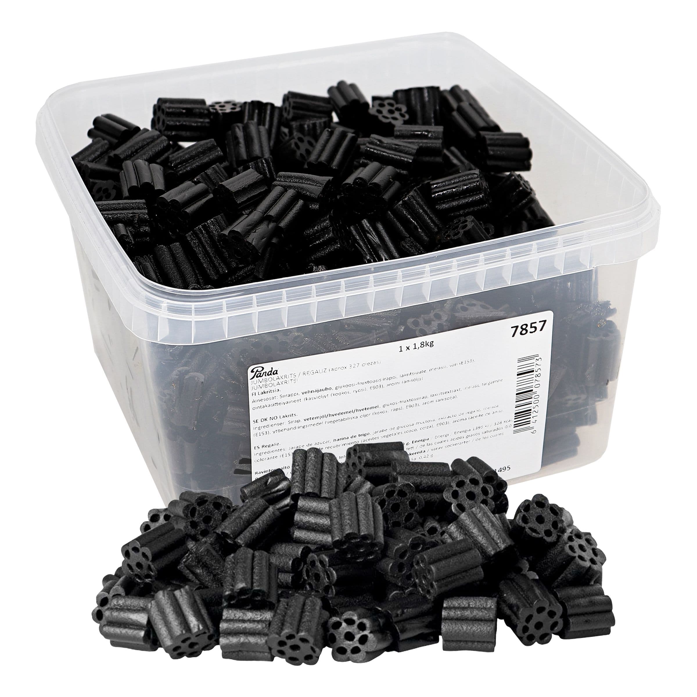 Panda Jumbo Lakritsi Suurpakkaus - 1,8 kg – ERT Godis Bulk