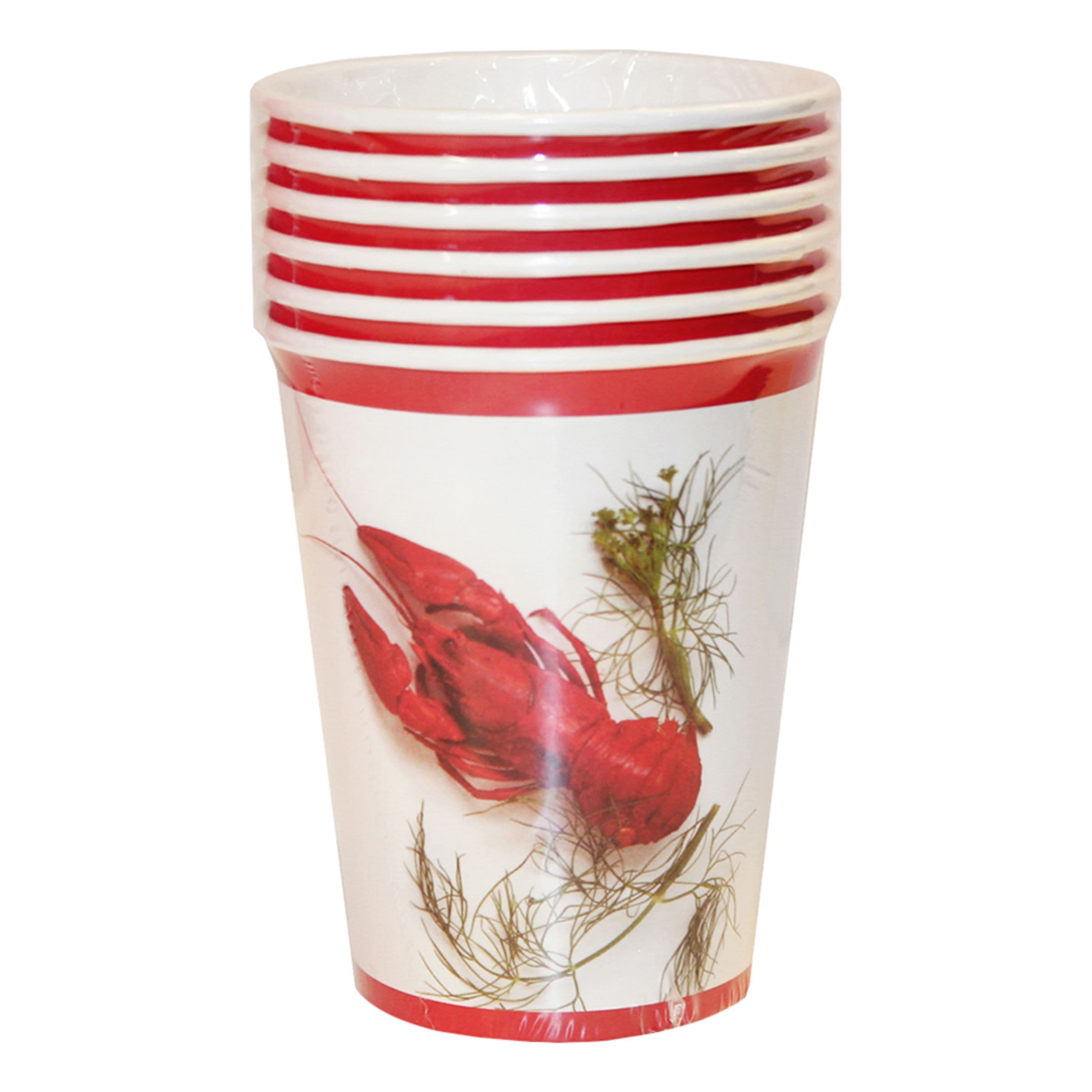 Pahvimukit Rapu ja Tilli - 6-pakkaus – Dynäs Import