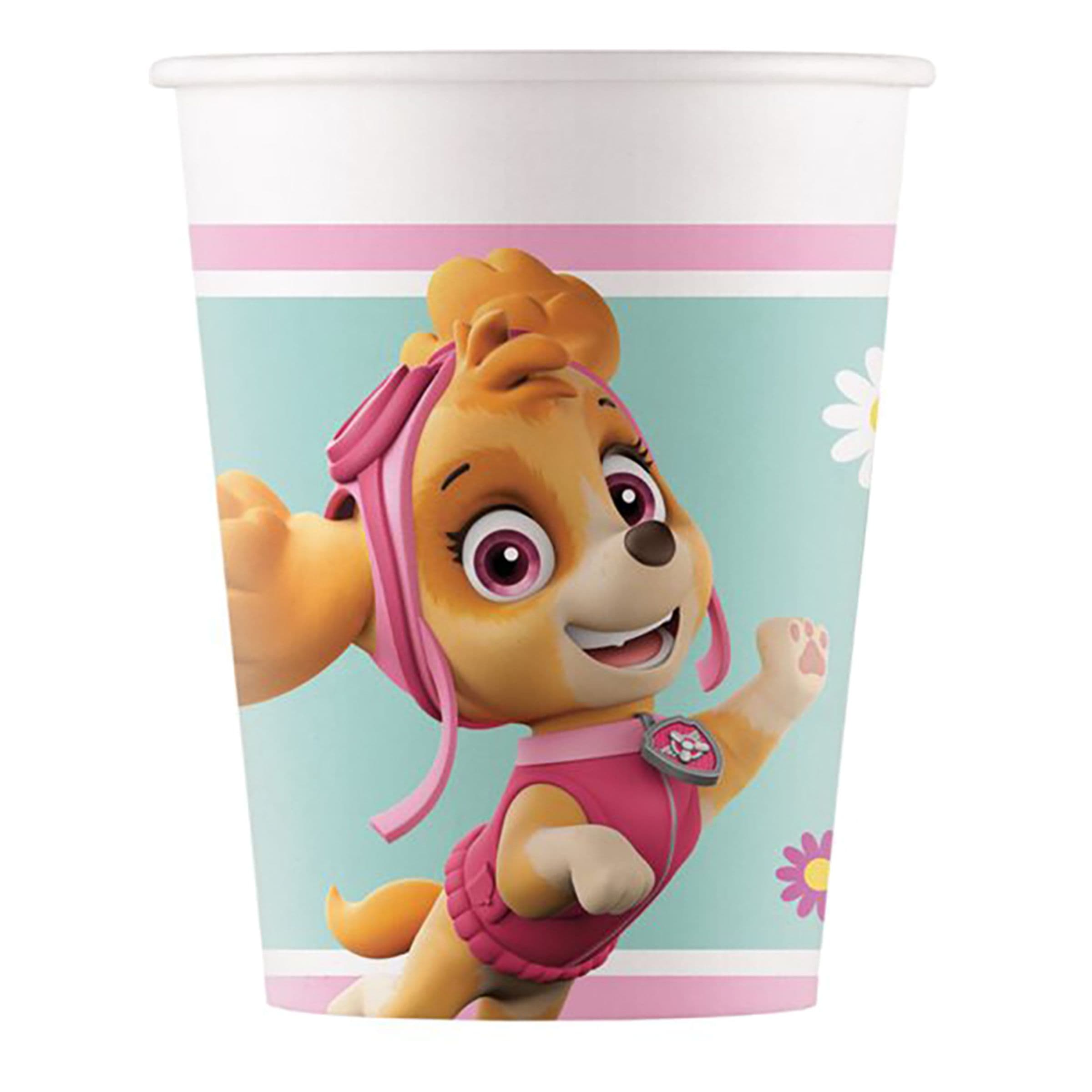 Pahvimukit Paw Patrol Skye ja Everest - 8-pakkaus – Globos Europe