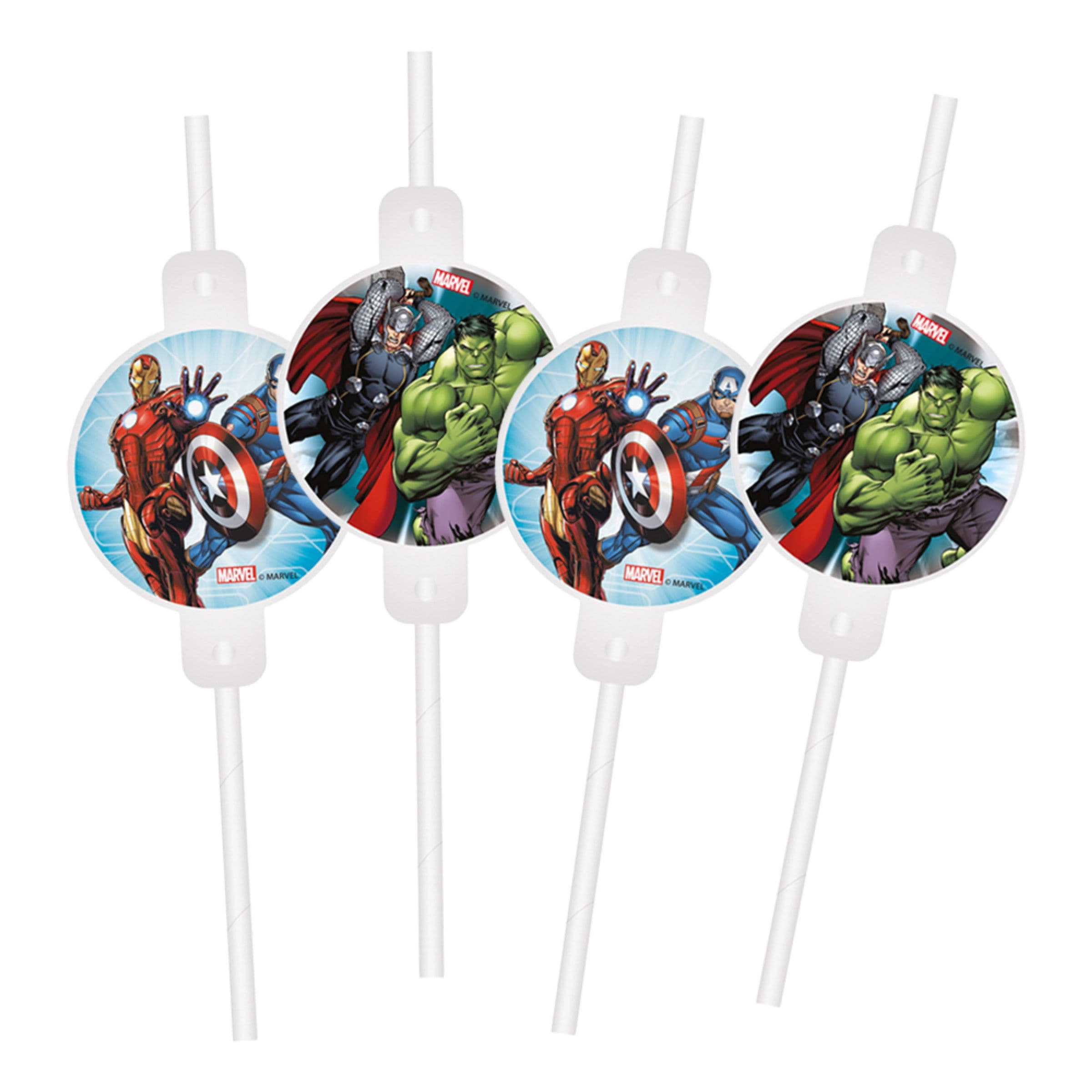 Avengers Medallion -paperipillit - 4-pakkaus – Globos Europe