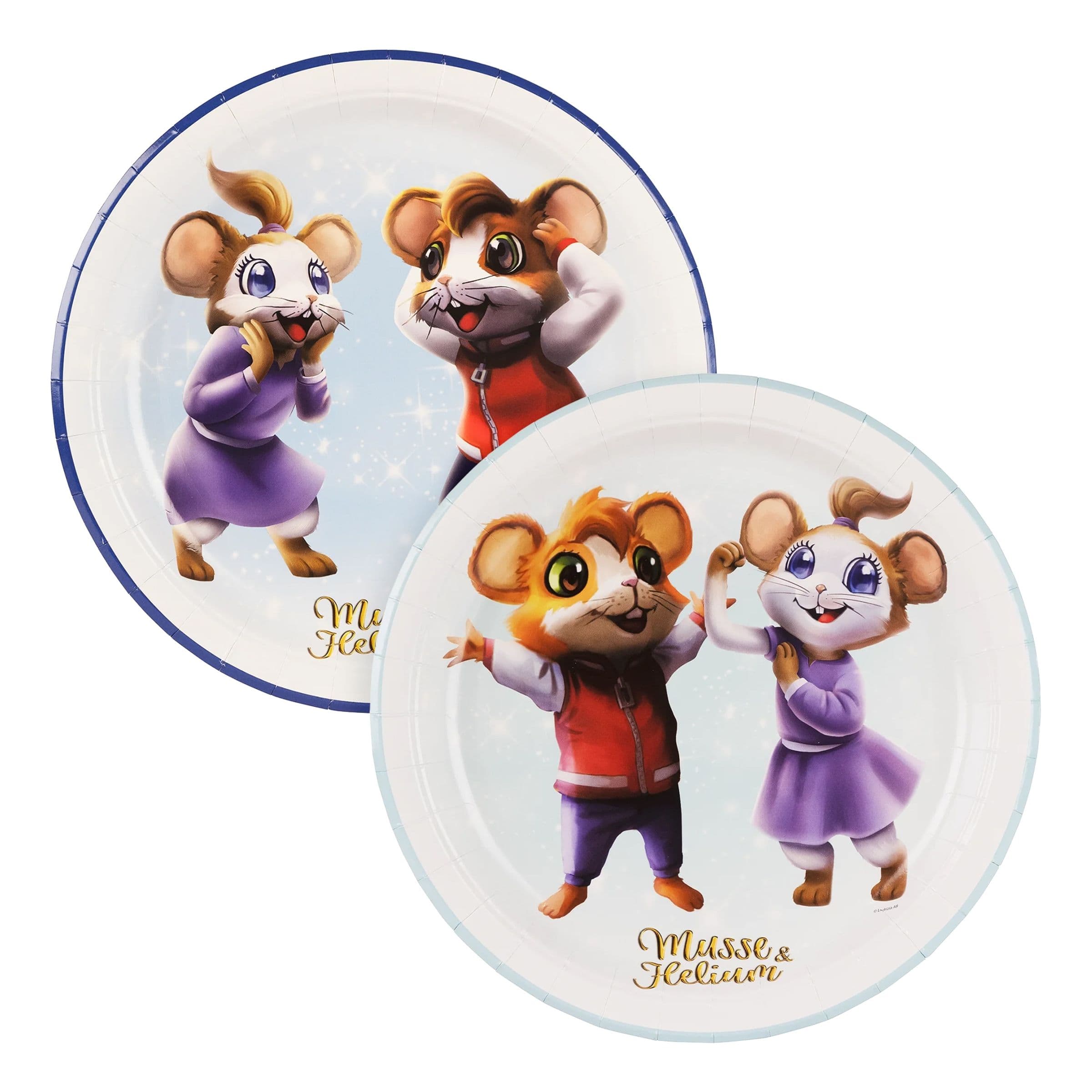 Pahvilautaset Musse & Helium - 8-pakkaus – Design House 95