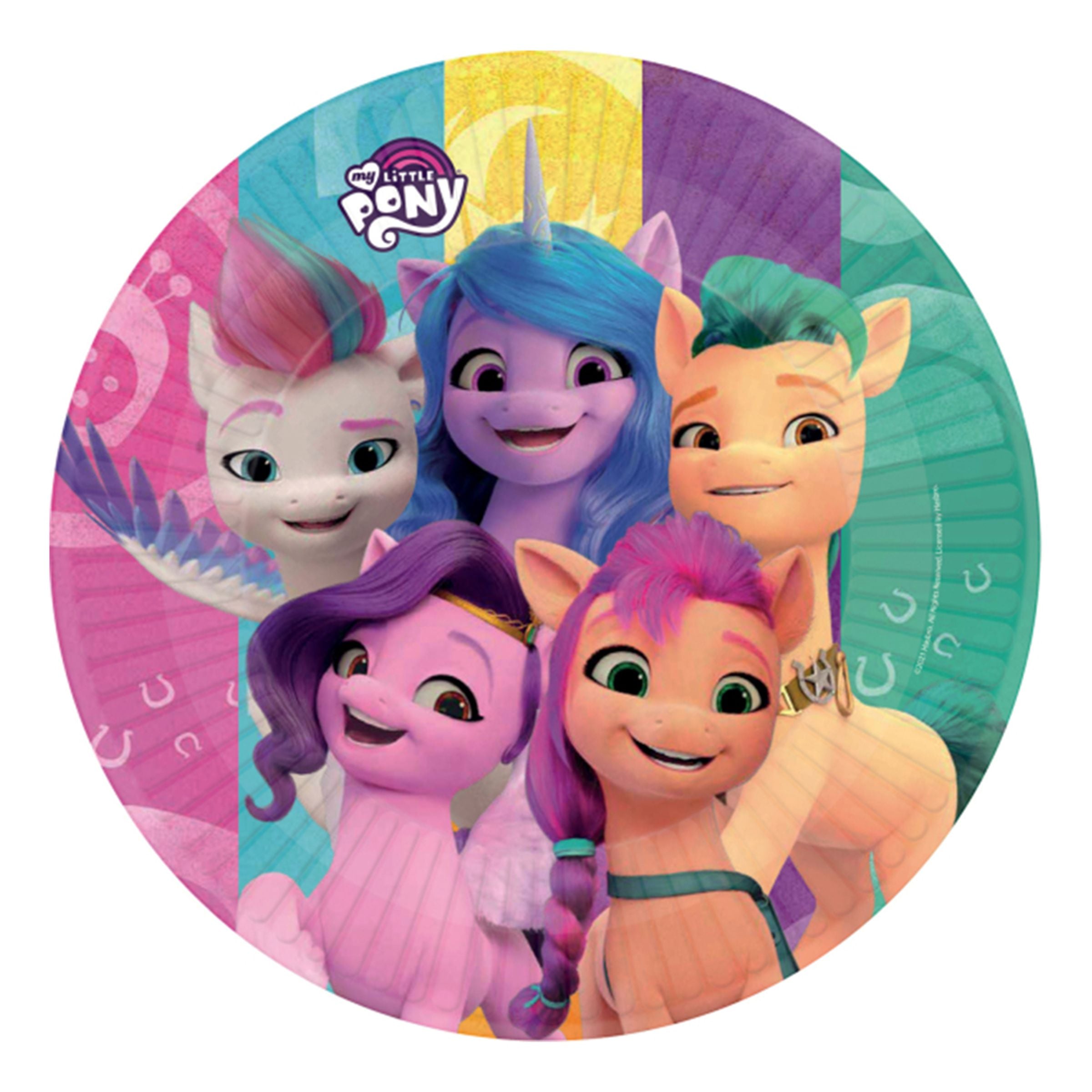 Pahvilautaset My Little Pony - 8-pakkaus – Riethmüller