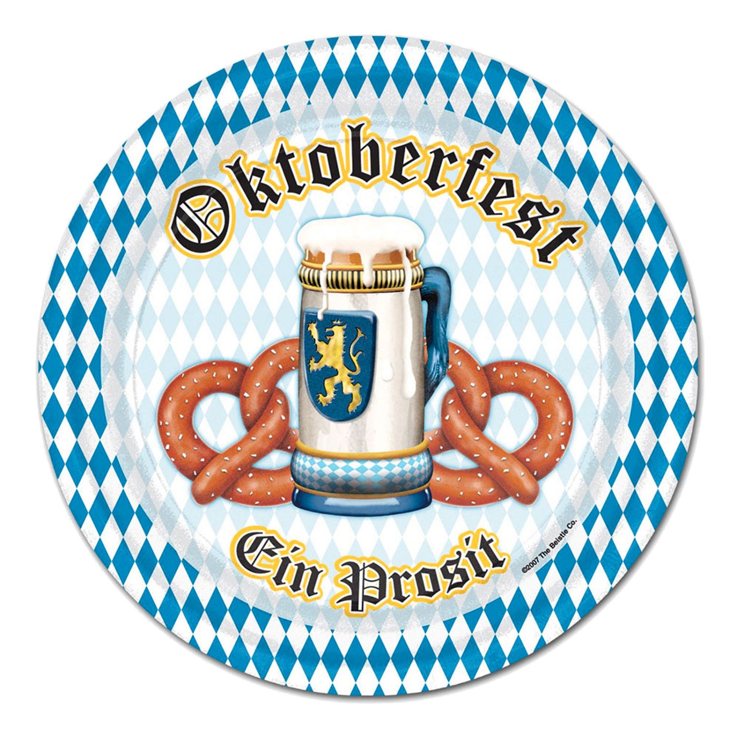 Pahvilautaset Oktoberfest Ein Prosit - 8-pakkaus – 360 Degrees