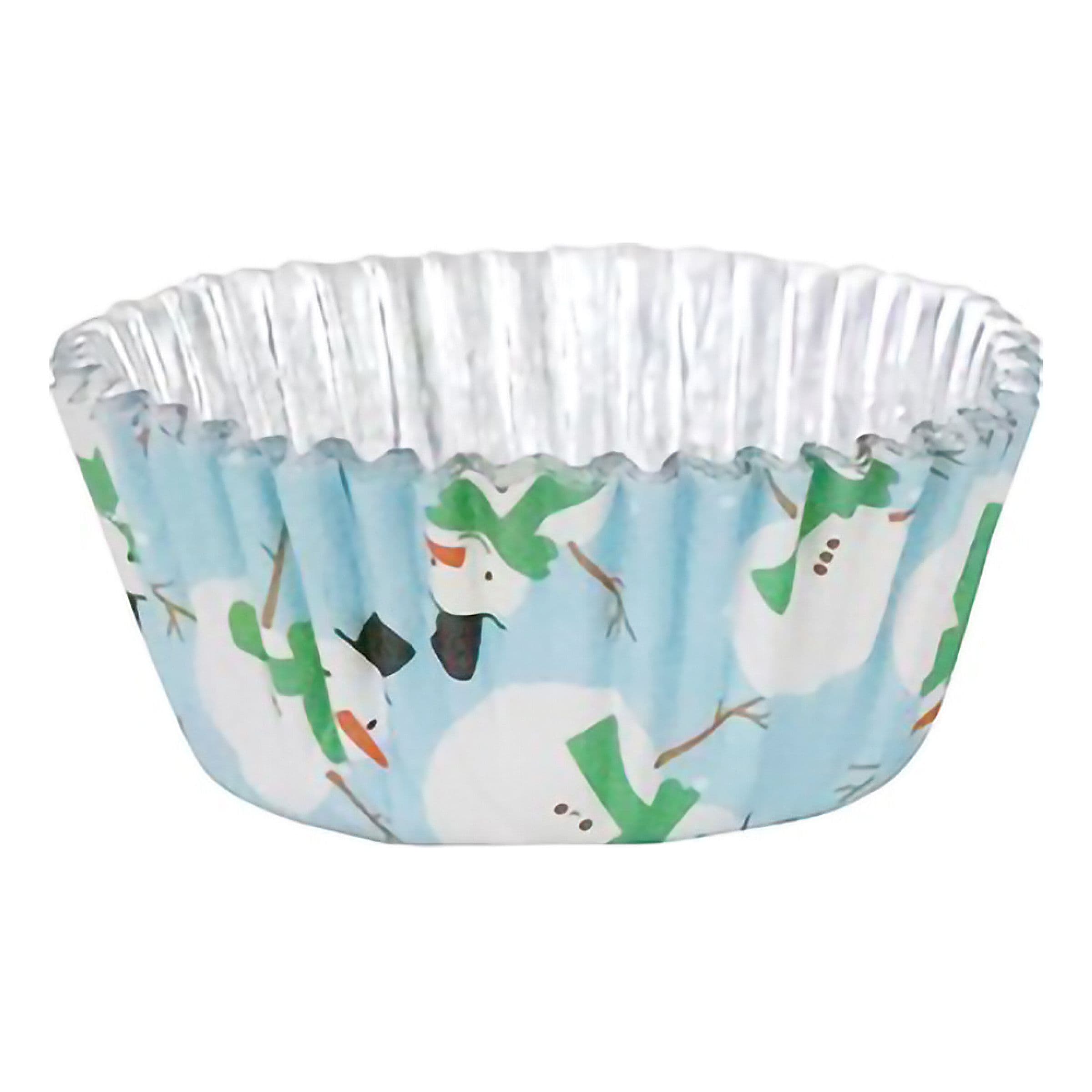 PME Muffinivuoat Foliolla Lumimies - 30-pakkaus – PME Cake