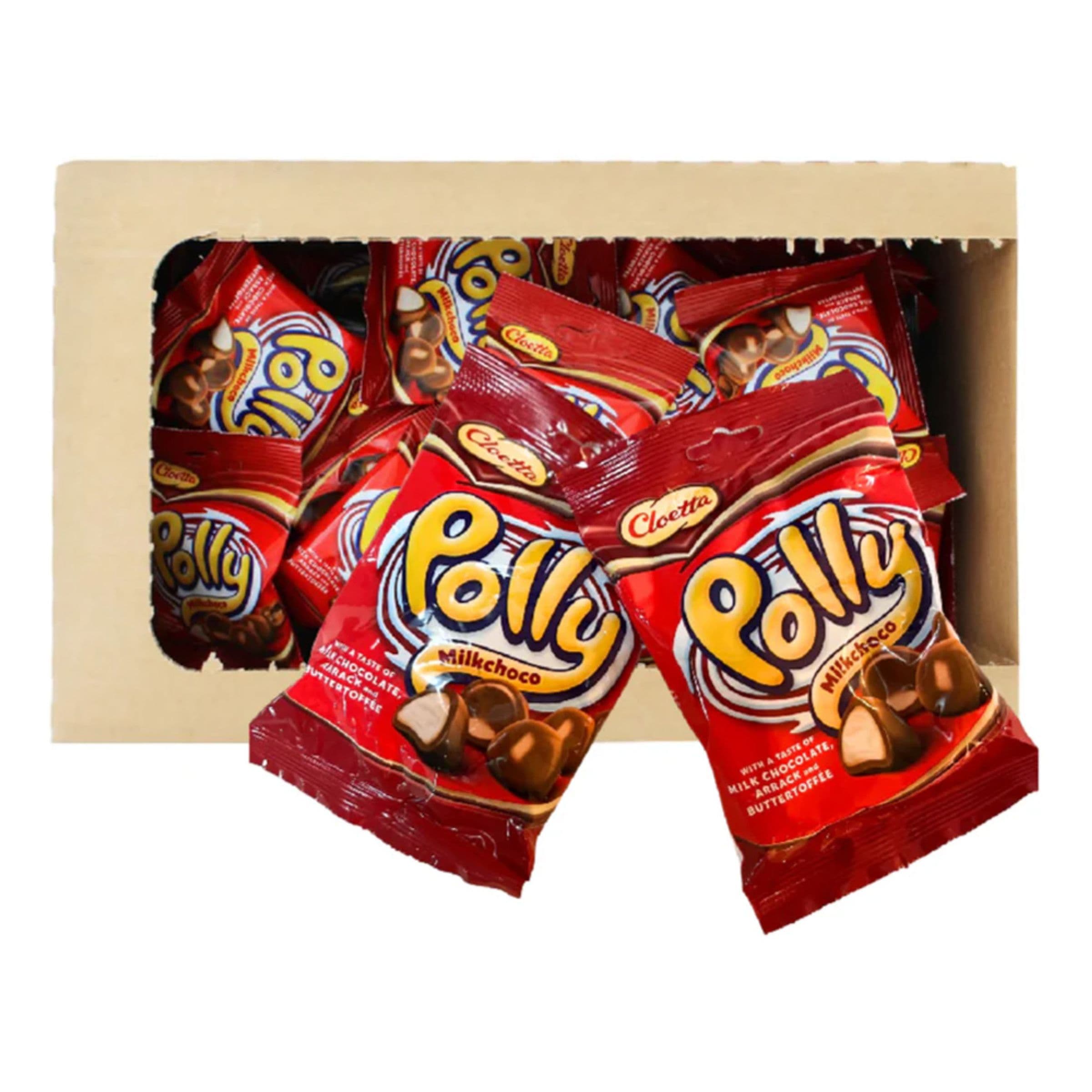 Polly Milkchoco Suurpakkaus - 40 x 34 g – ERT Godis Bulk