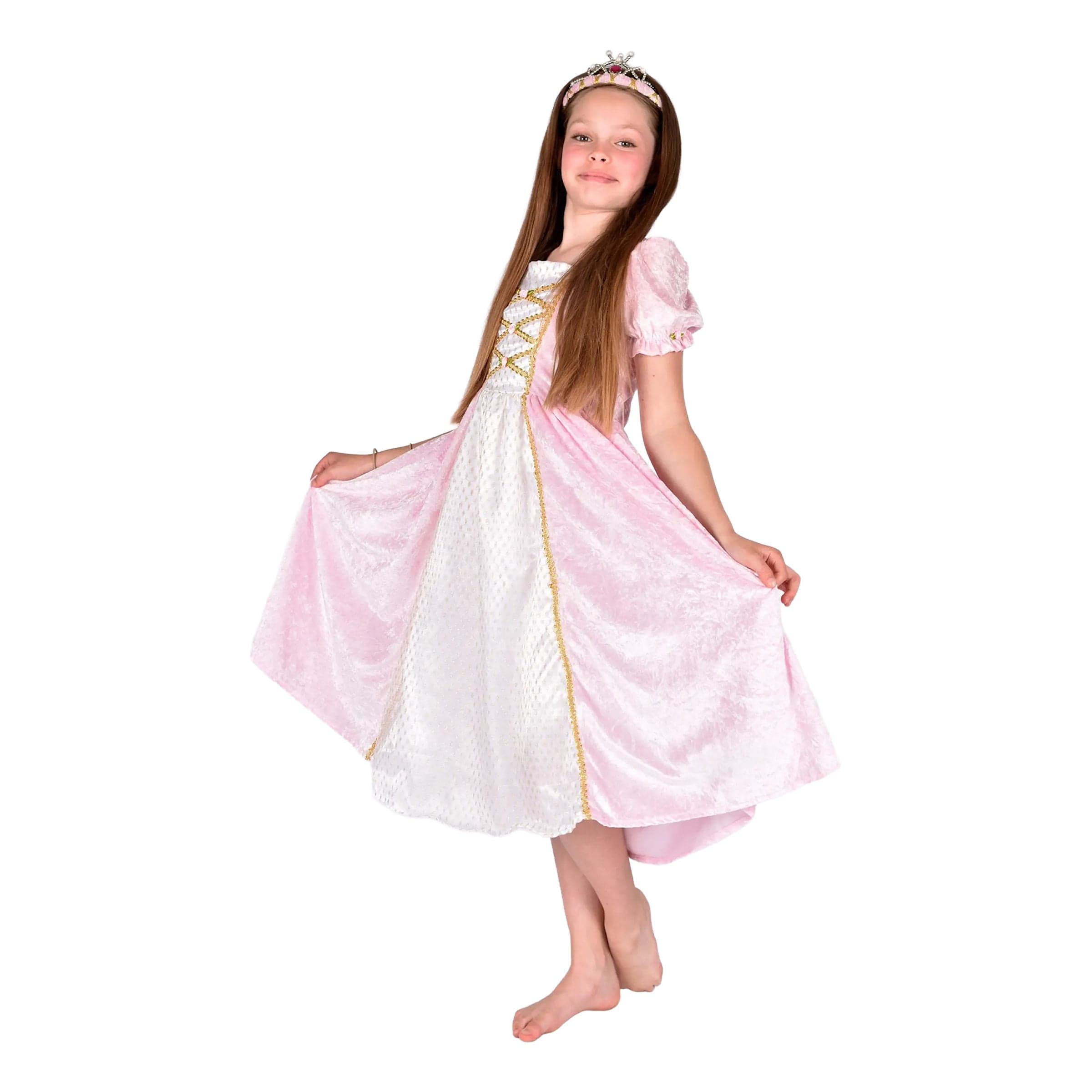 Lasten Prinsessamekko Sametinvaaleanpunainen - Medium – Robetoy