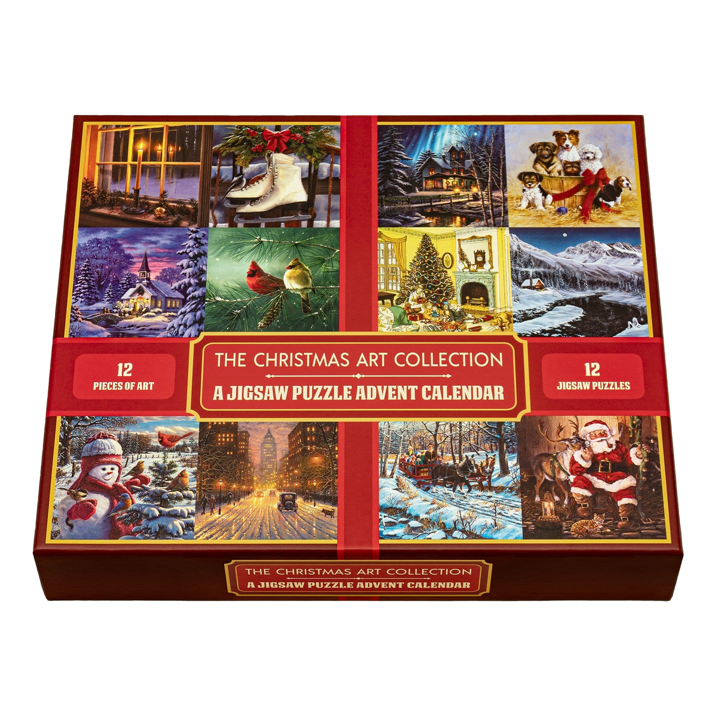 Palapeli Christmas Art Collection Joulukalenteri – Multimake Games