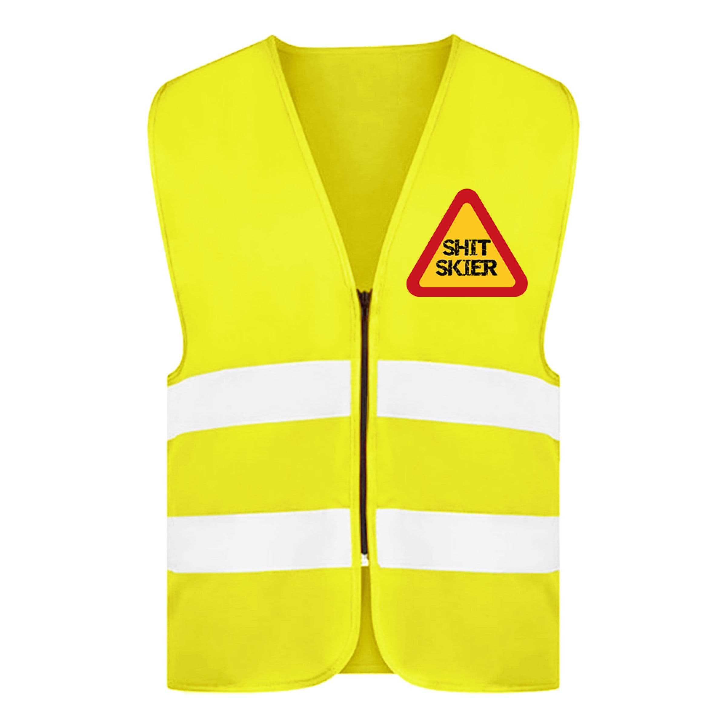 Heijastinliivi Shit Skier Neonkelta - XX-Large – Netshirt