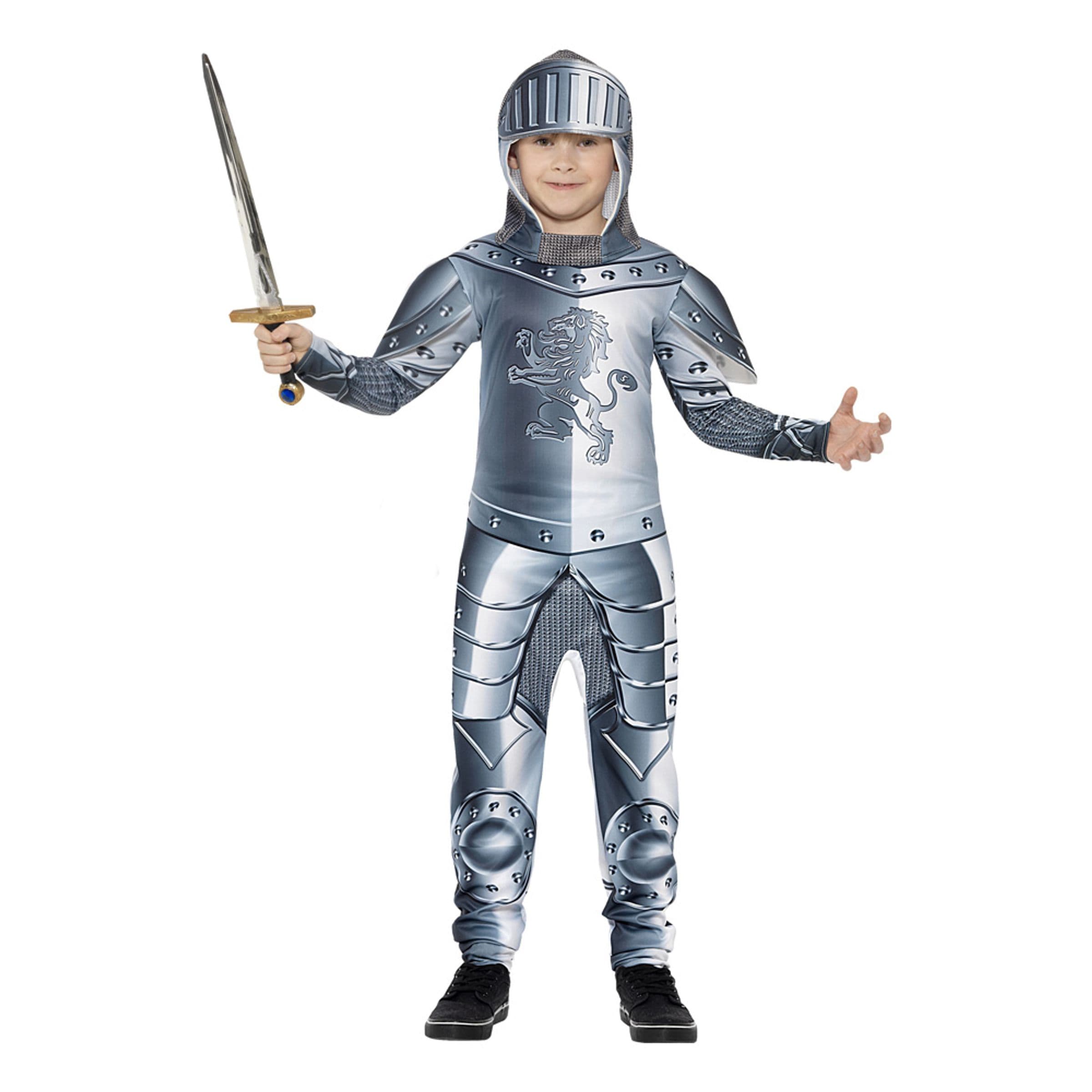 Ritari Haarniskalla Lasten Naamiaisasu - Medium – Smiffys