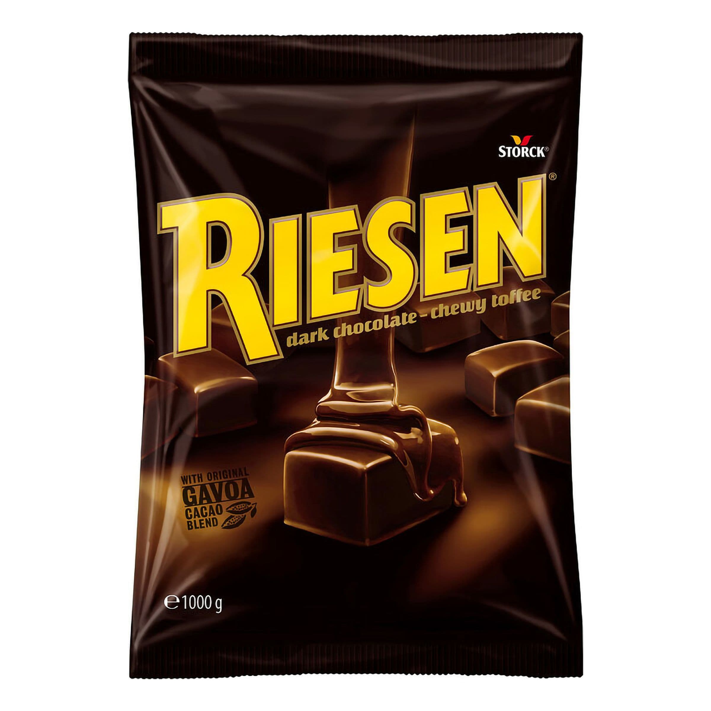 Riesen Dark Pussi Suurpakkaus - 1 kg – Inter Candy AB