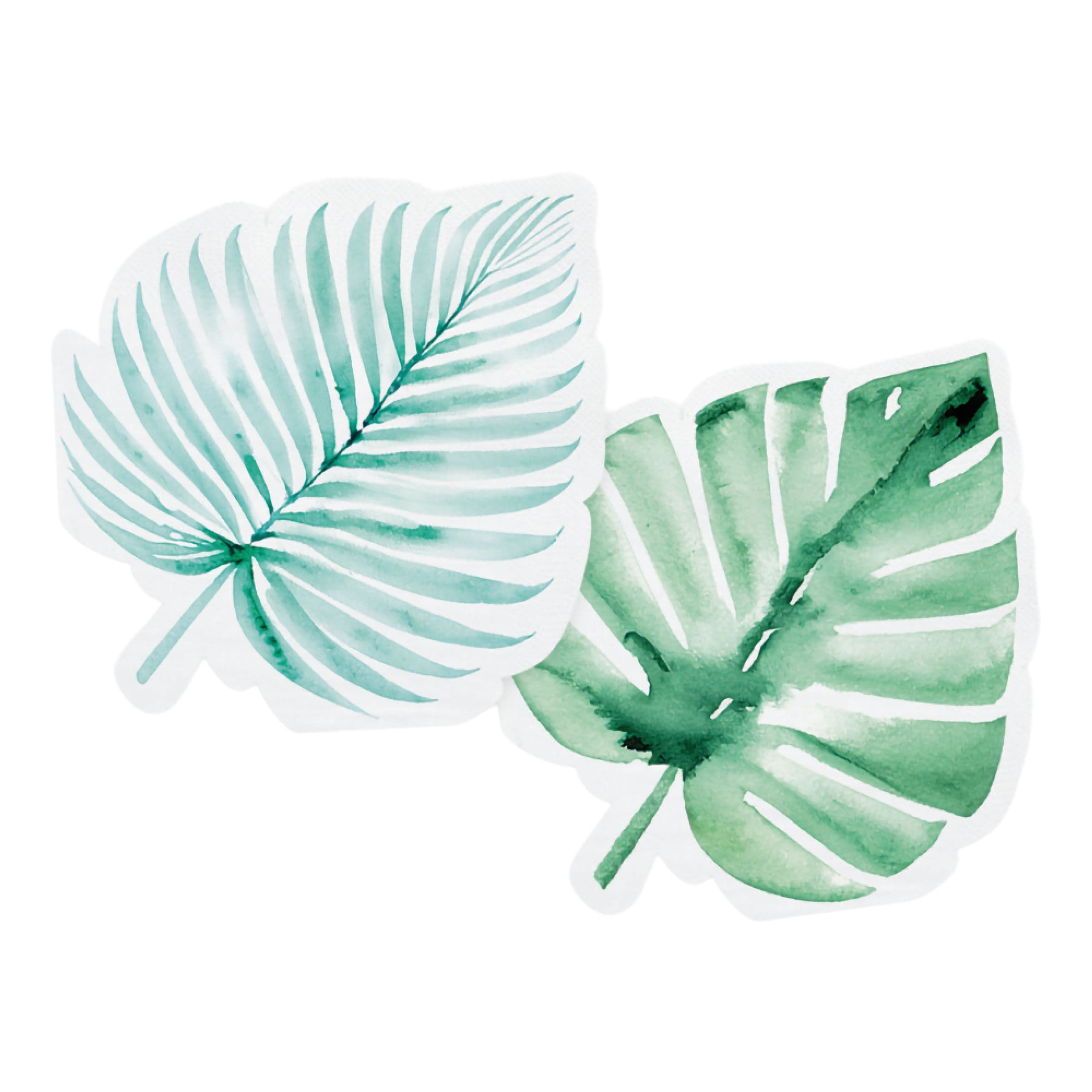 Lautasliinat Blad Happy Summer Time - 20-pakkaus – Globos Europe