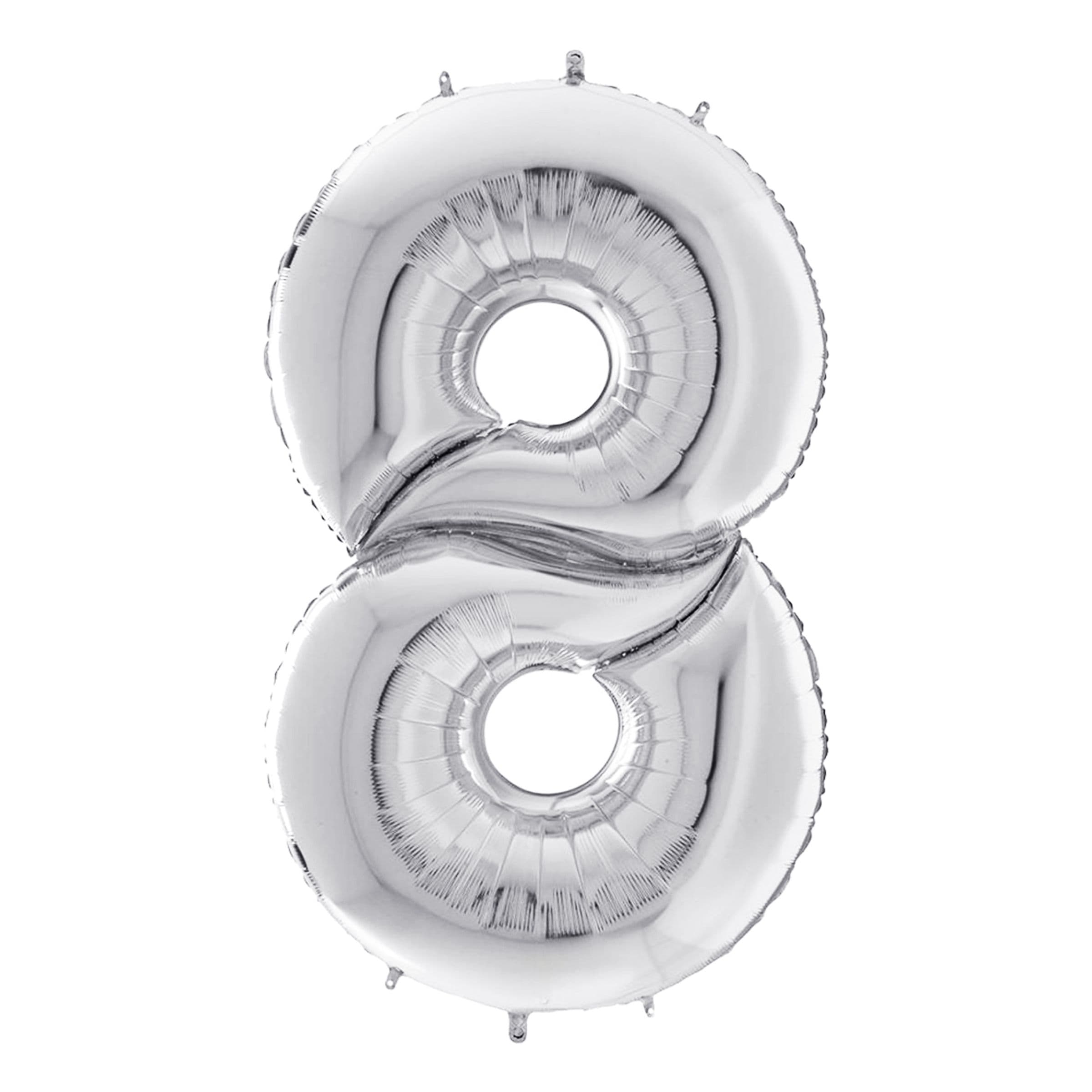 Numeroilmapallo Hopea Giganttinen - Numero 8 – Ballongkungen