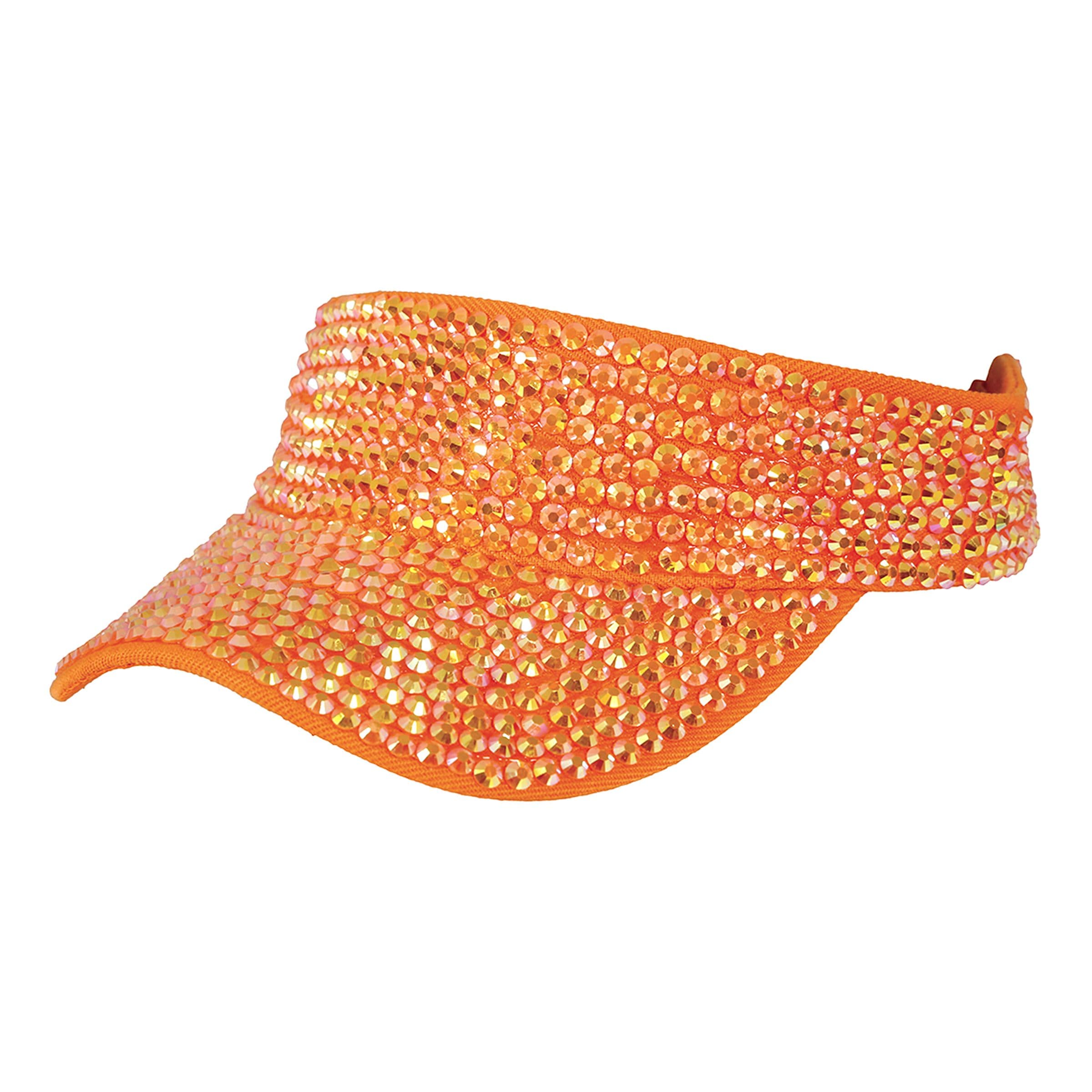 Oranssi Lippis Strassikoristeilla - One size – Fiestas Guirca
