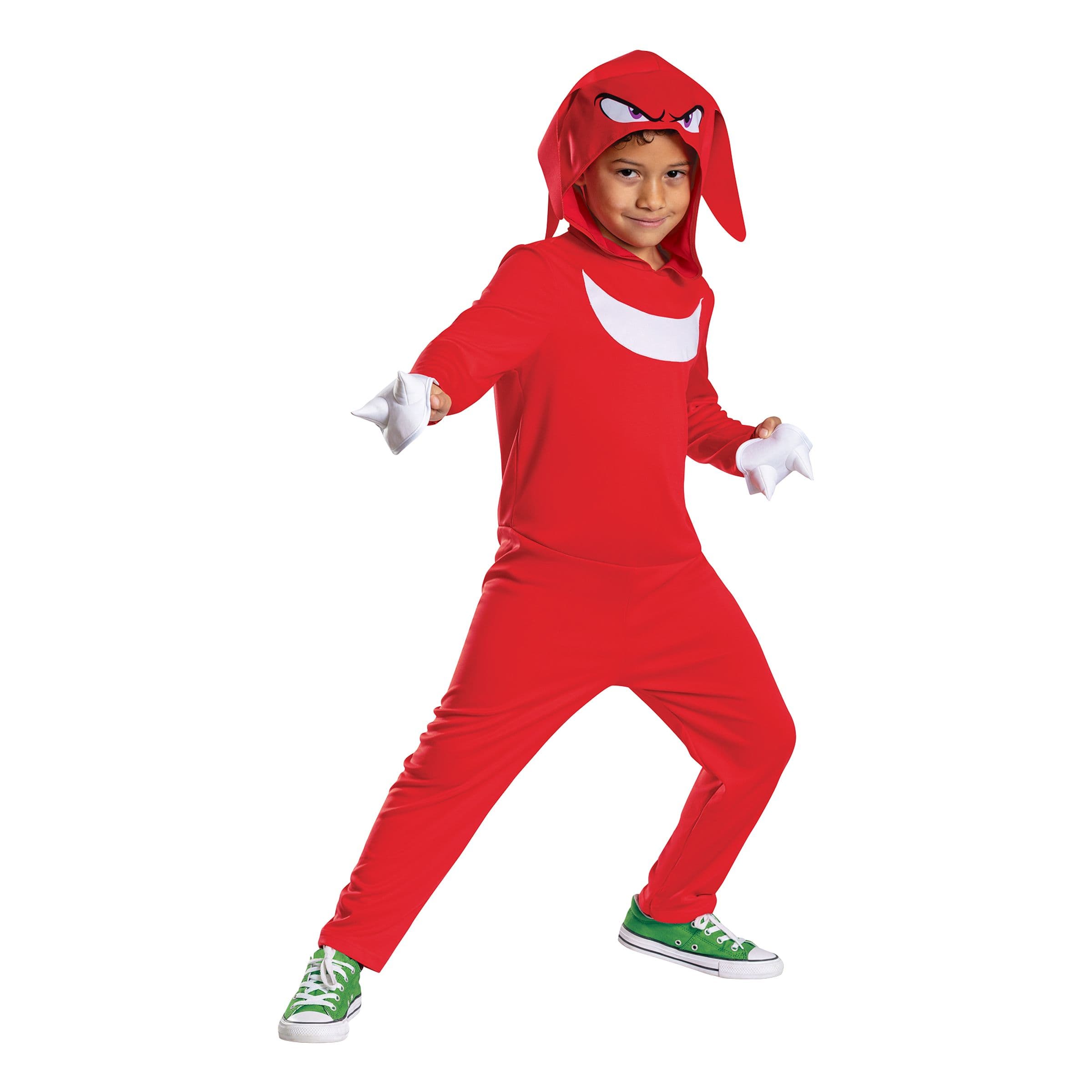 Sonic Knuckles Lasten Naamiaisasu - X-Small – Jakks Pacific / Disguise