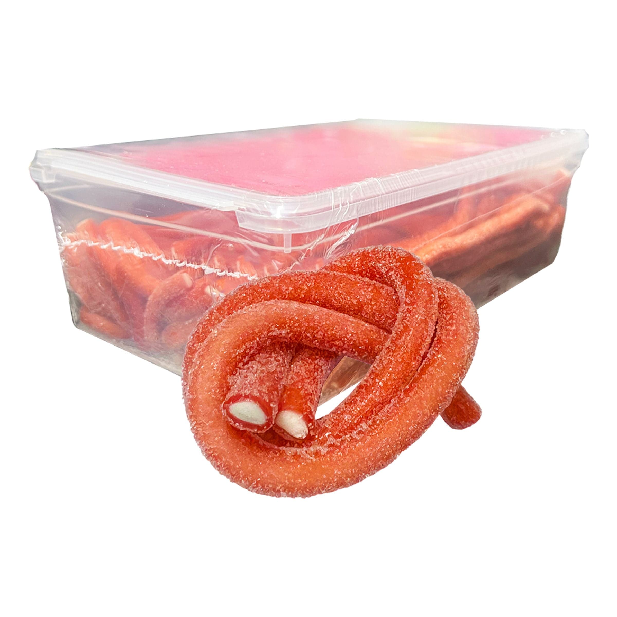 Jellioo Sour Pencils Strawberry Suurpakkaus - 1 kg – ERT Godis Bulk