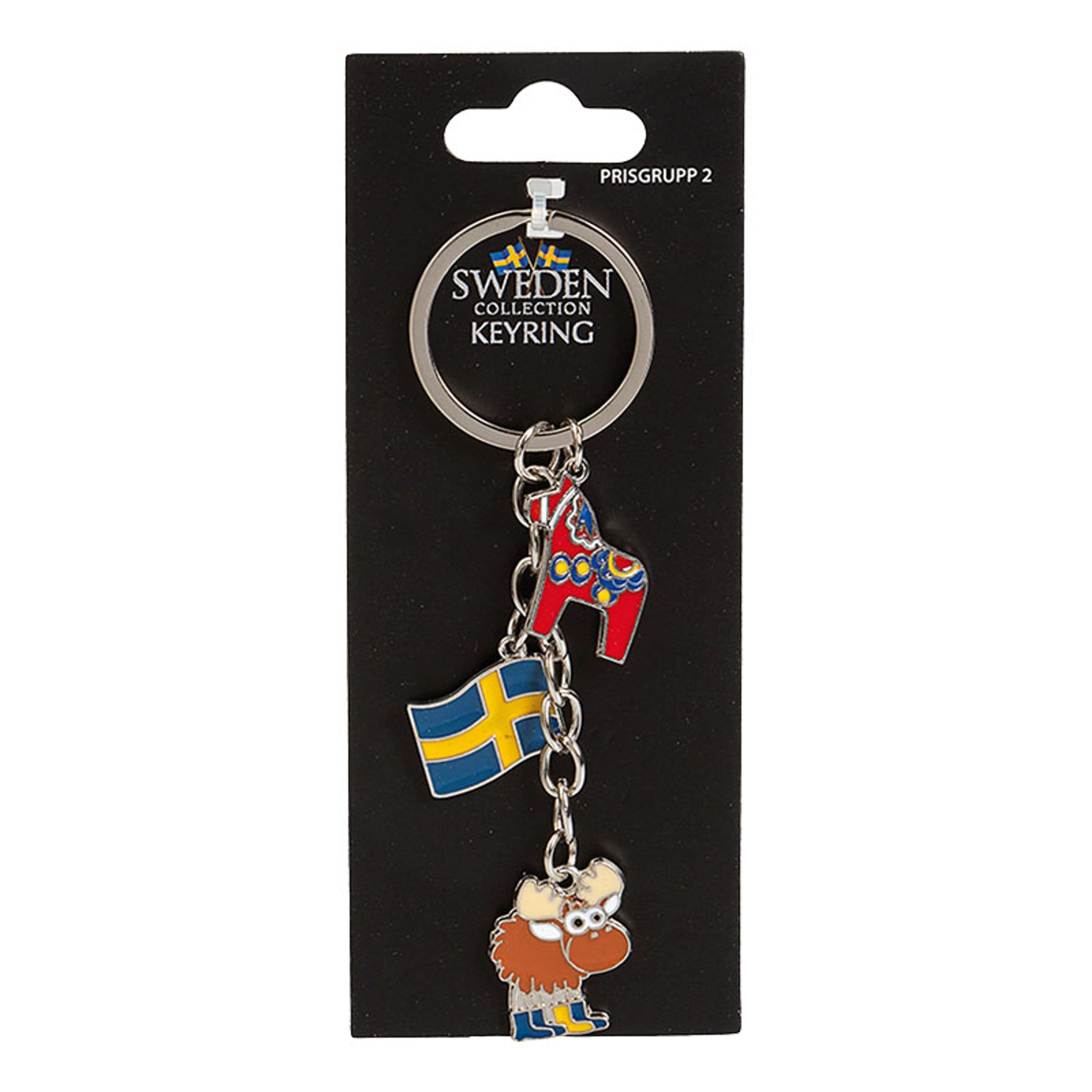 Matkamuisto Avaimenperä Sweden Hevonen/Hirvi – Hisab/Joker