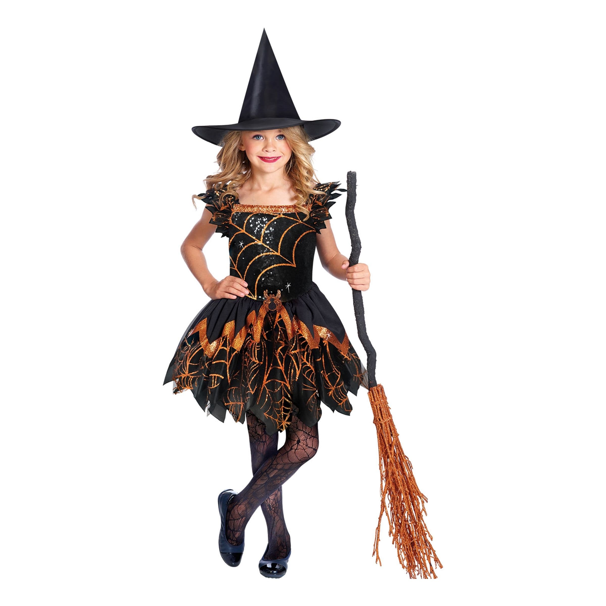 Pelottava Hämähäkkinoita Lasten Naamiaisasu - Small – Riethmüller