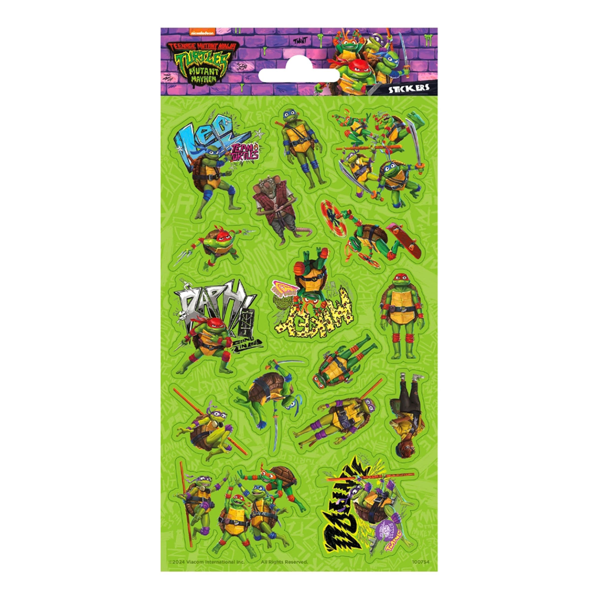 Tarrat Teenage Mutant Ninja Turtles Glitter – Hisab/Joker
