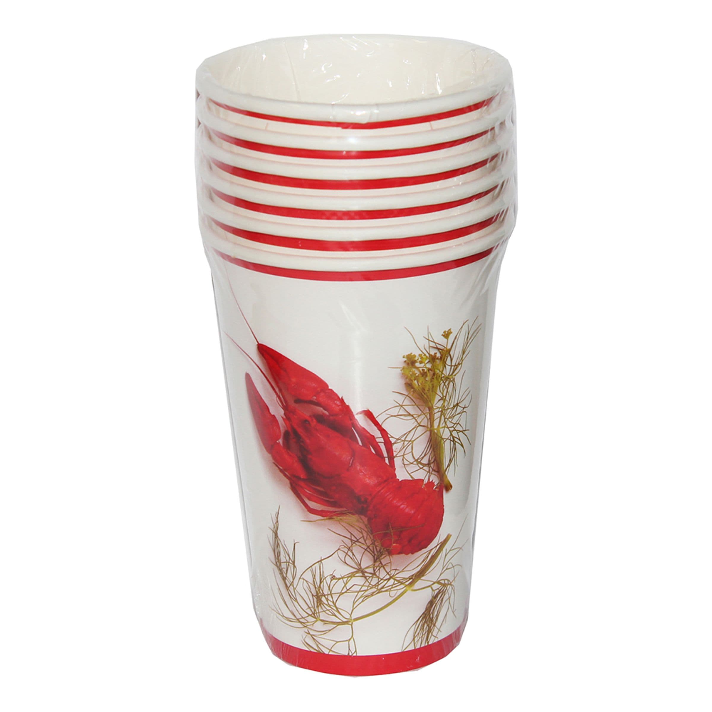 Isot Pahvimukit Rapu tillillä - 6-pakkaus – Inter Agenturer AB