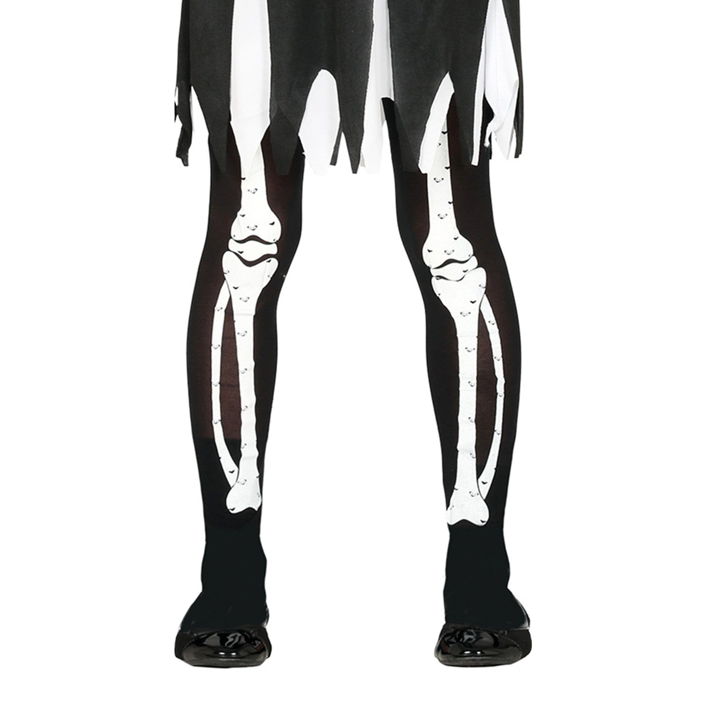 Sukkahousut Luuranko Lapsille - 7-12 vuotiaalle – Fiestas Guirca