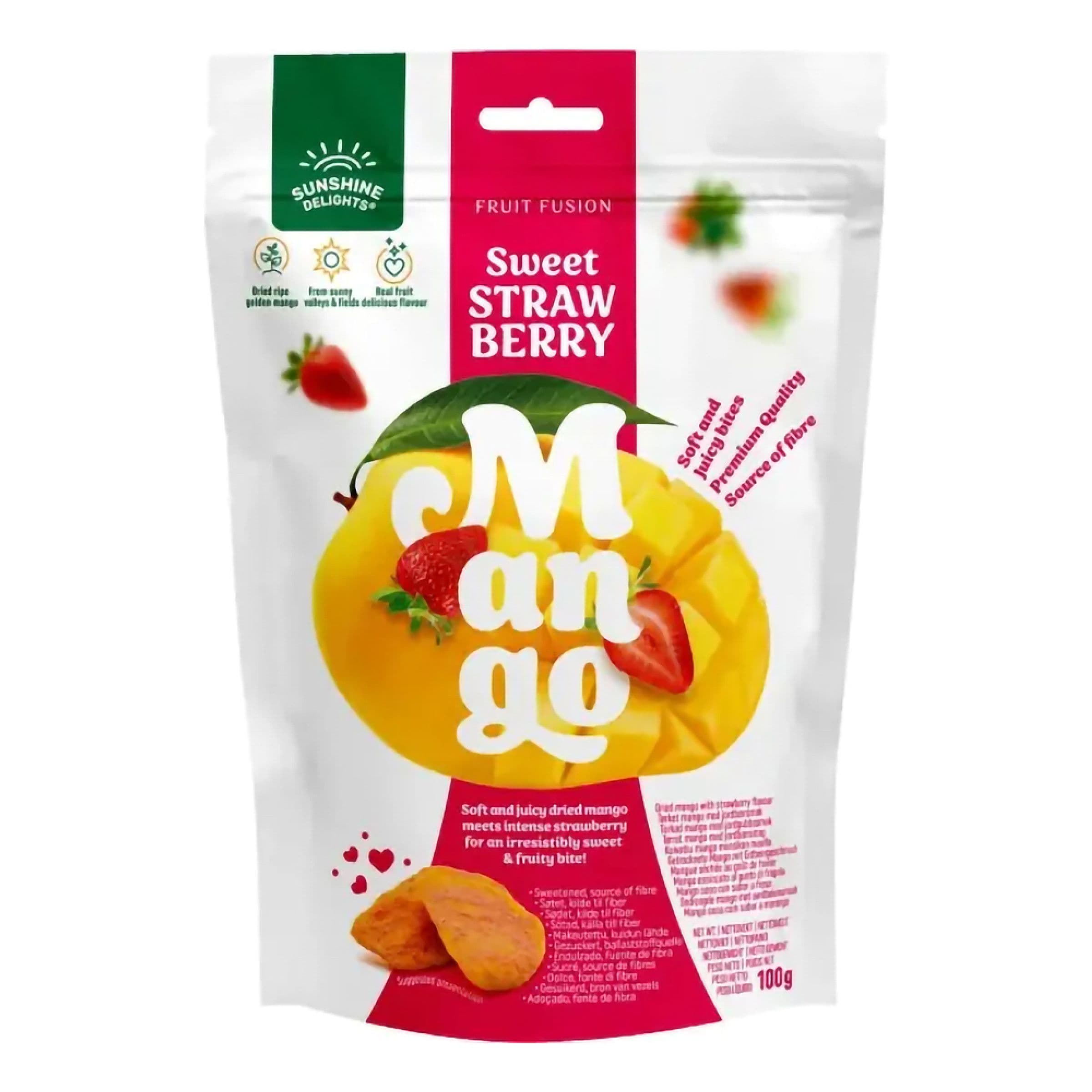 Sunshine Delights Mango & Sweet Strawberry - 100 g – Coopers Candy