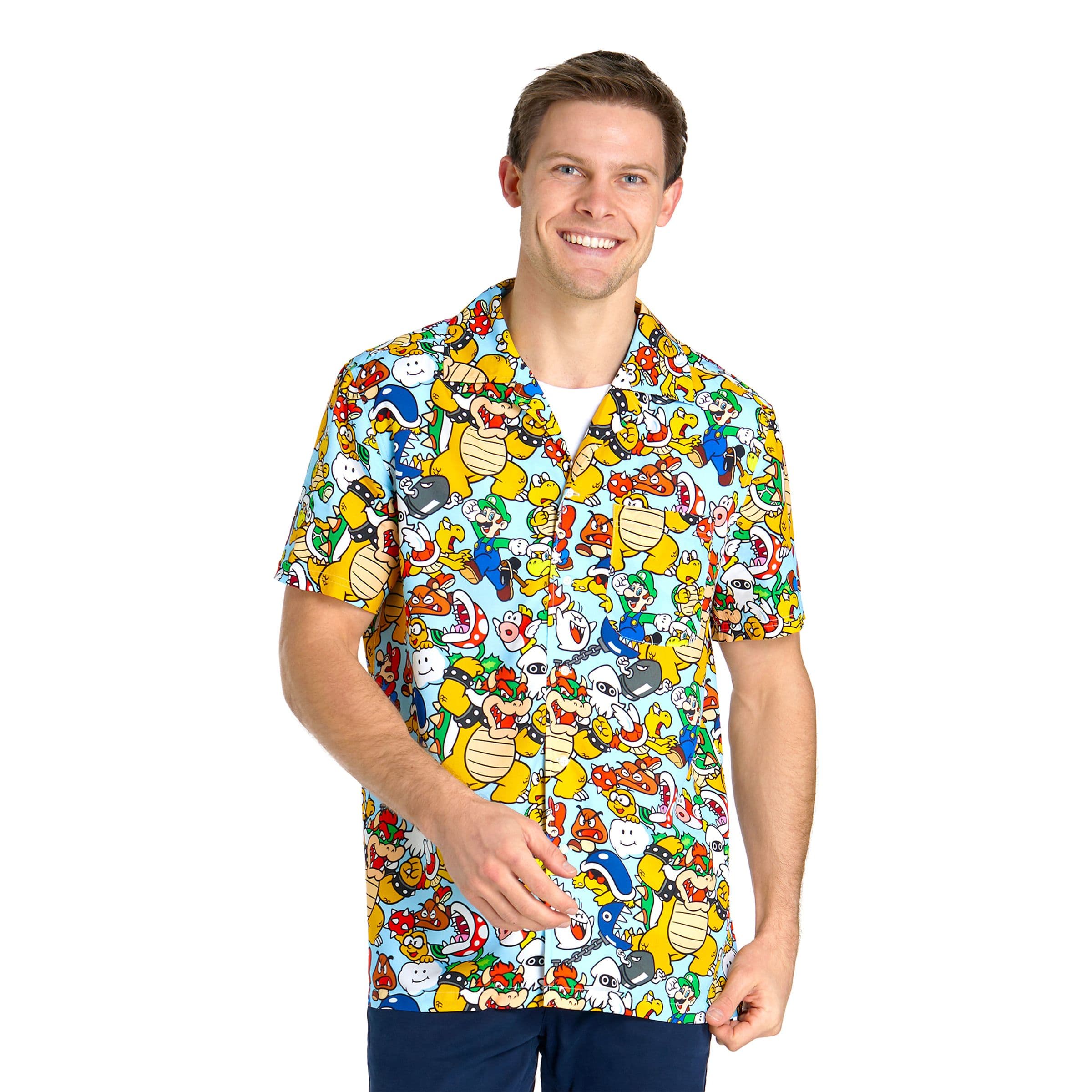 Super Mario Bowsers Kingdom -paita - XX-Large – Oppo Merchandise Group