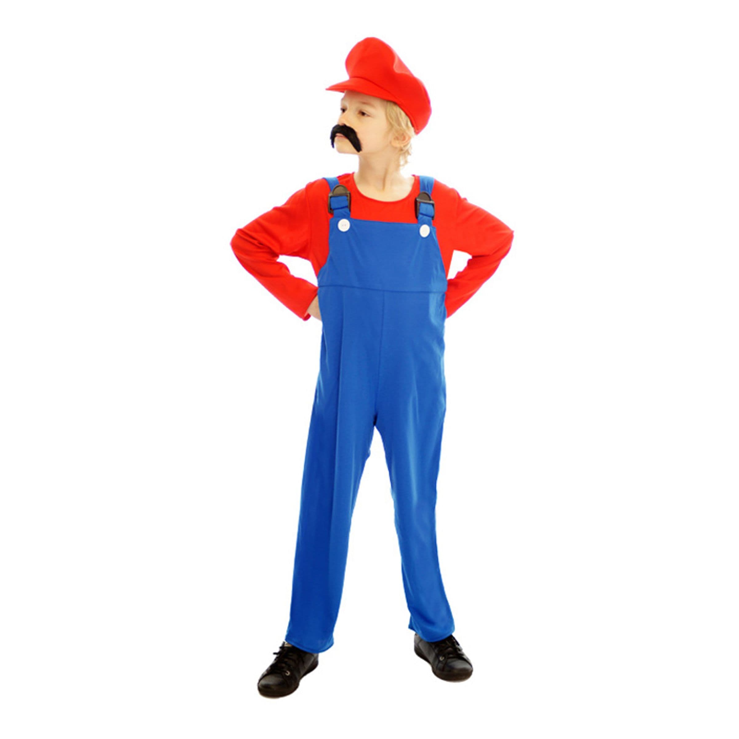 Super Mario Budget Lasten Naamiaisasu - Small – Henbrandt