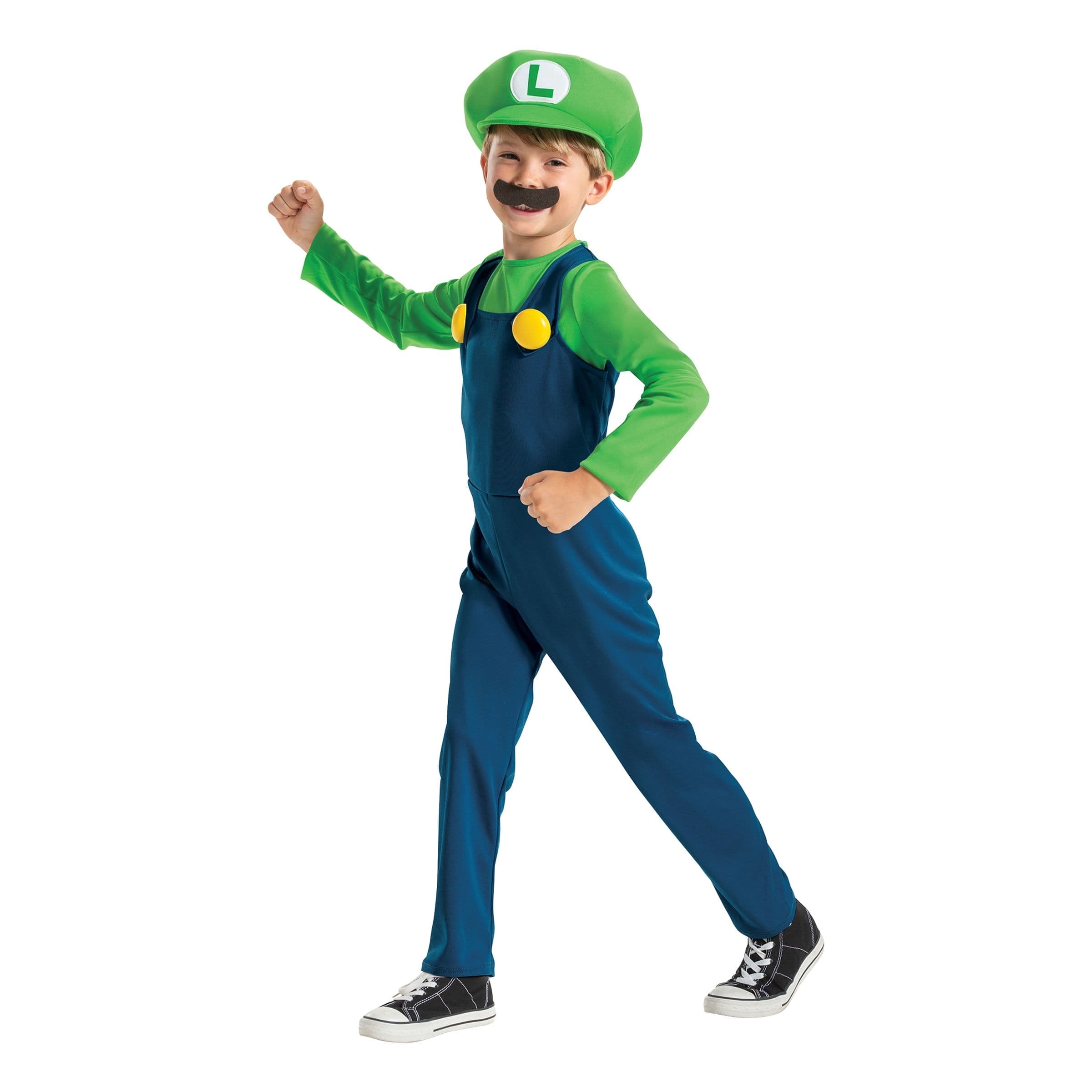 Super Mario Luigi Lasten Naamiaisasu - Medium – Jakks Pacific / Disguise