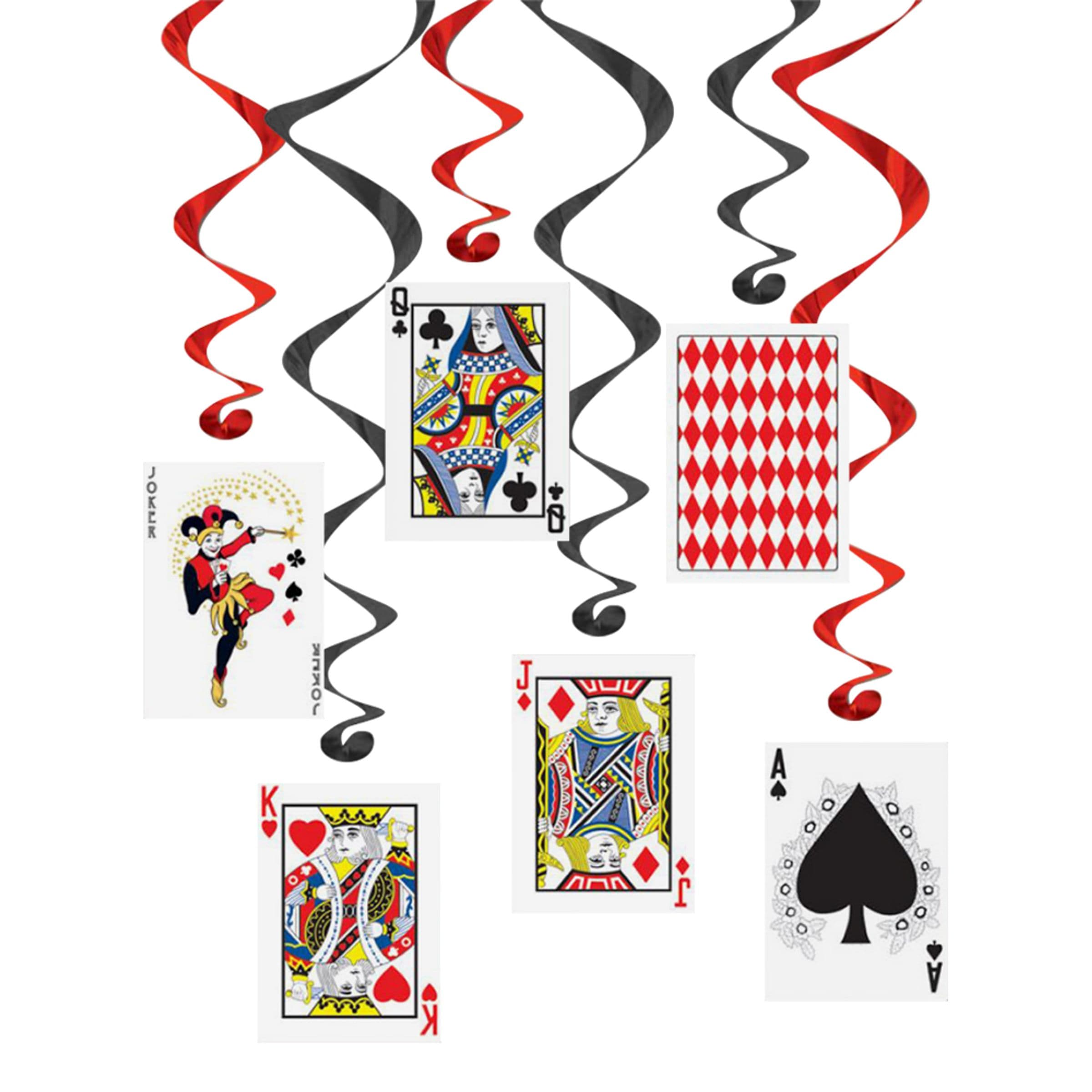 Swirls Pelikortit Riippuva Koriste – 360 Degrees