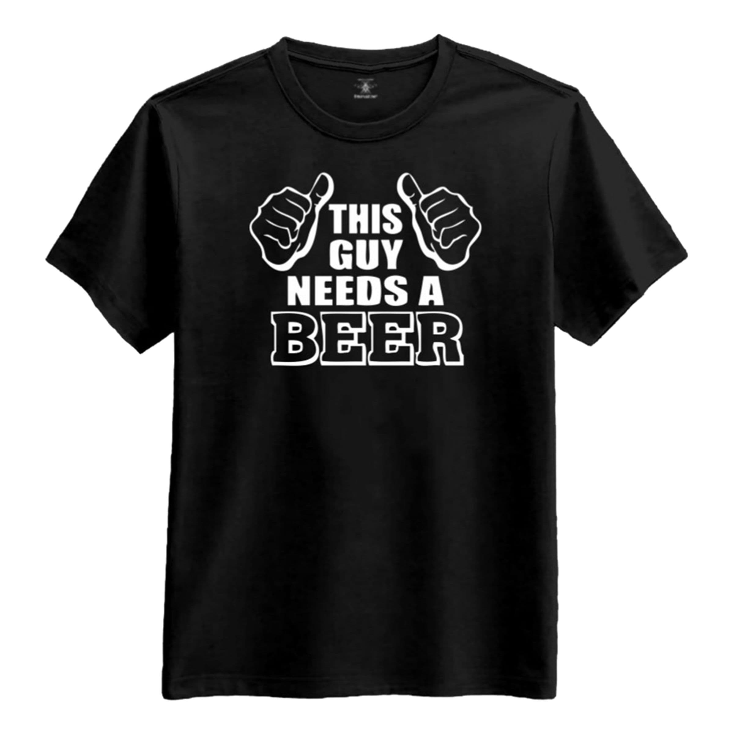 This Guy Needs a Beer T-paita - Small – Netshirt