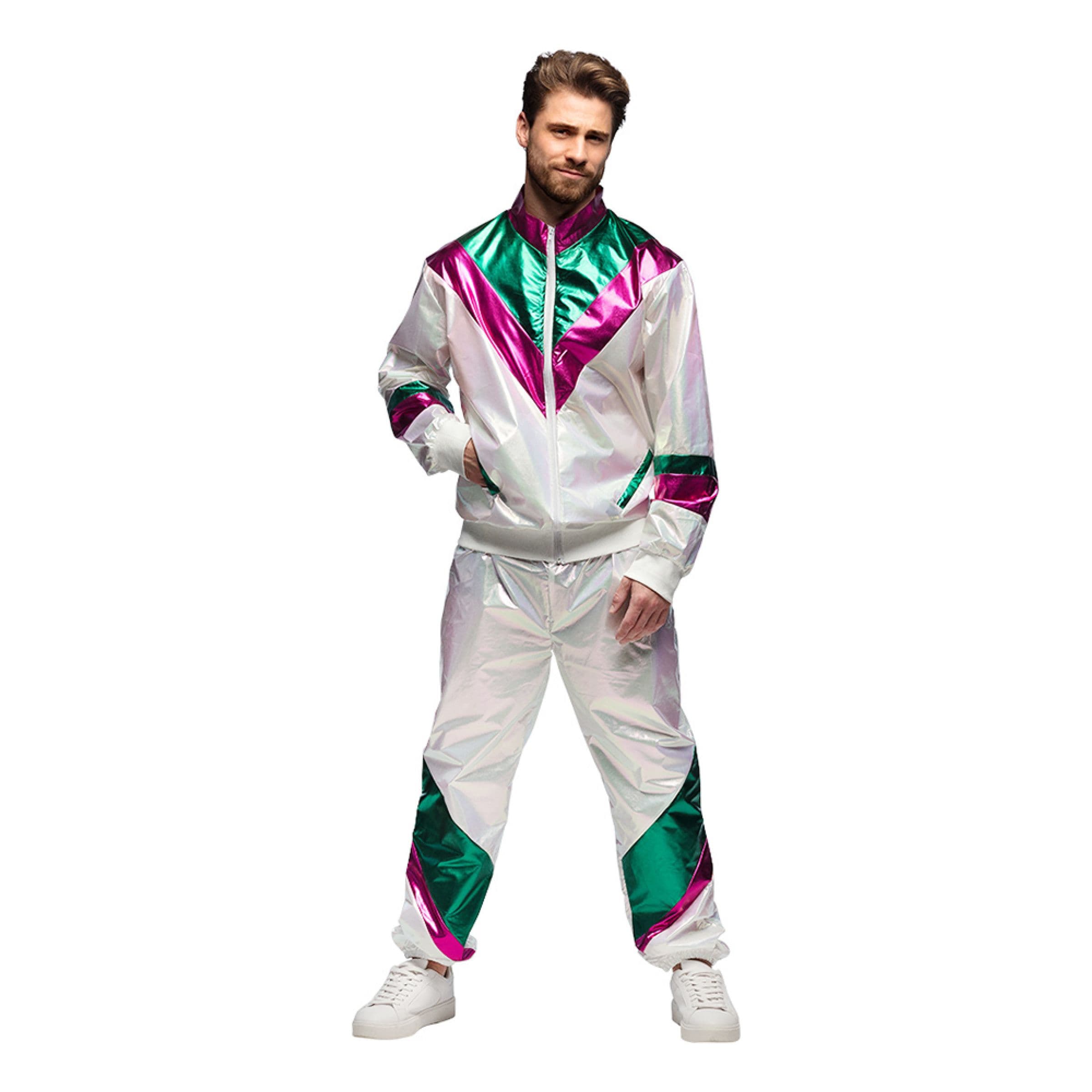 Verryttelypuku Miehet Holografinen - XX-Large – Boland Party Partners