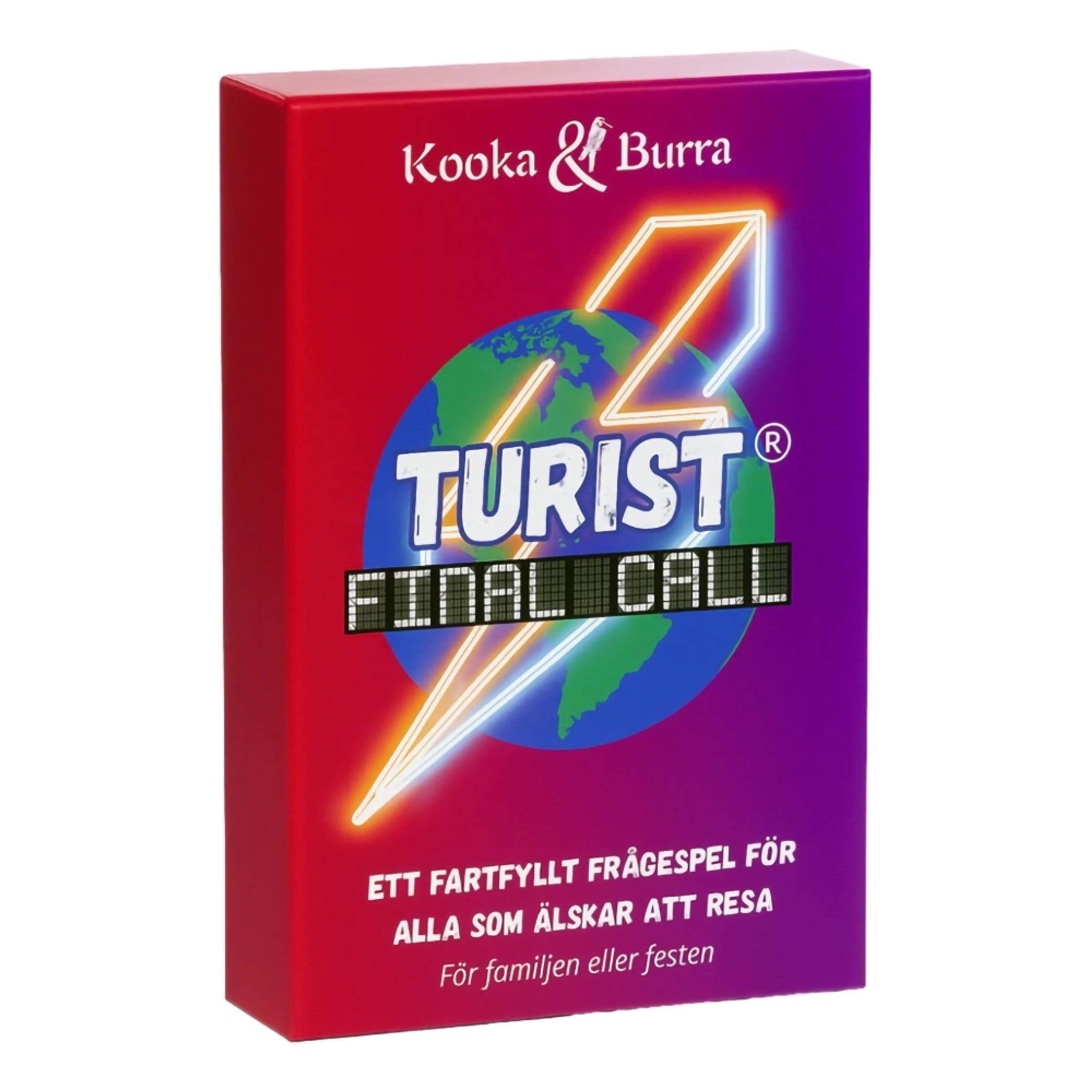 Turist Final Call -tietopeli – Spelexperten Sultana AB