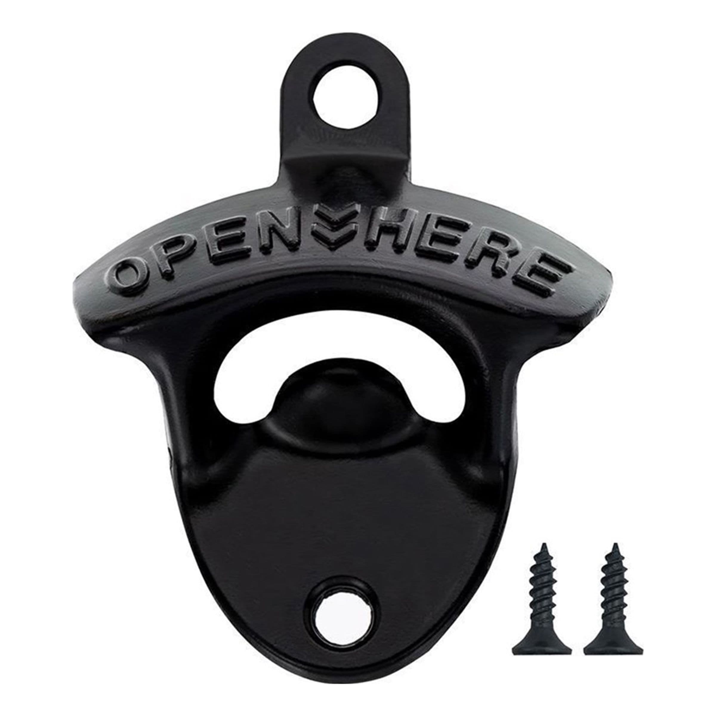 Seinäkiinnitteinen Korkinavaaja Open Here - Musta – Catsson