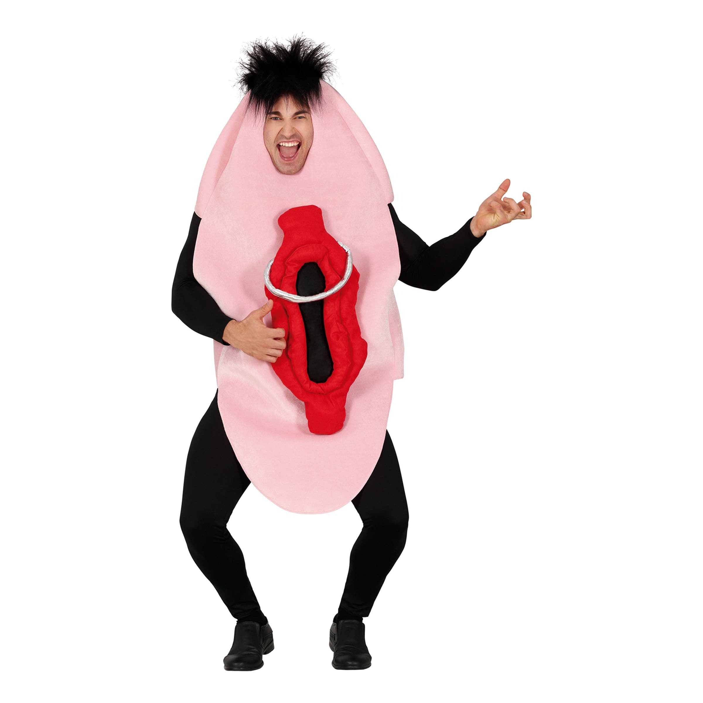 Vagina Piercingillä Naamiaisasu - One size – Fiestas Guirca