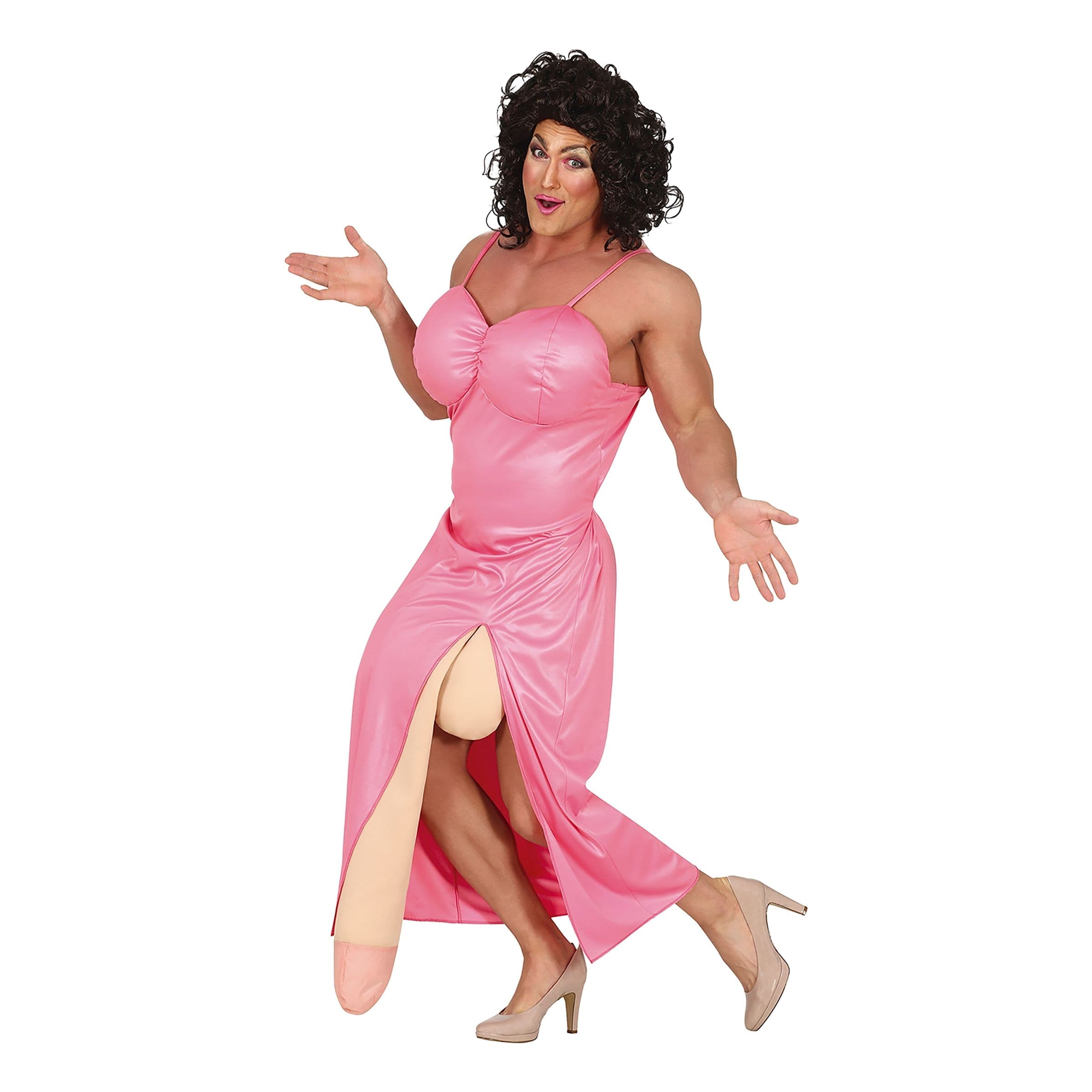 Hyvinvarustettu dragqueen naamiaisasu - Large – Fiestas Guirca