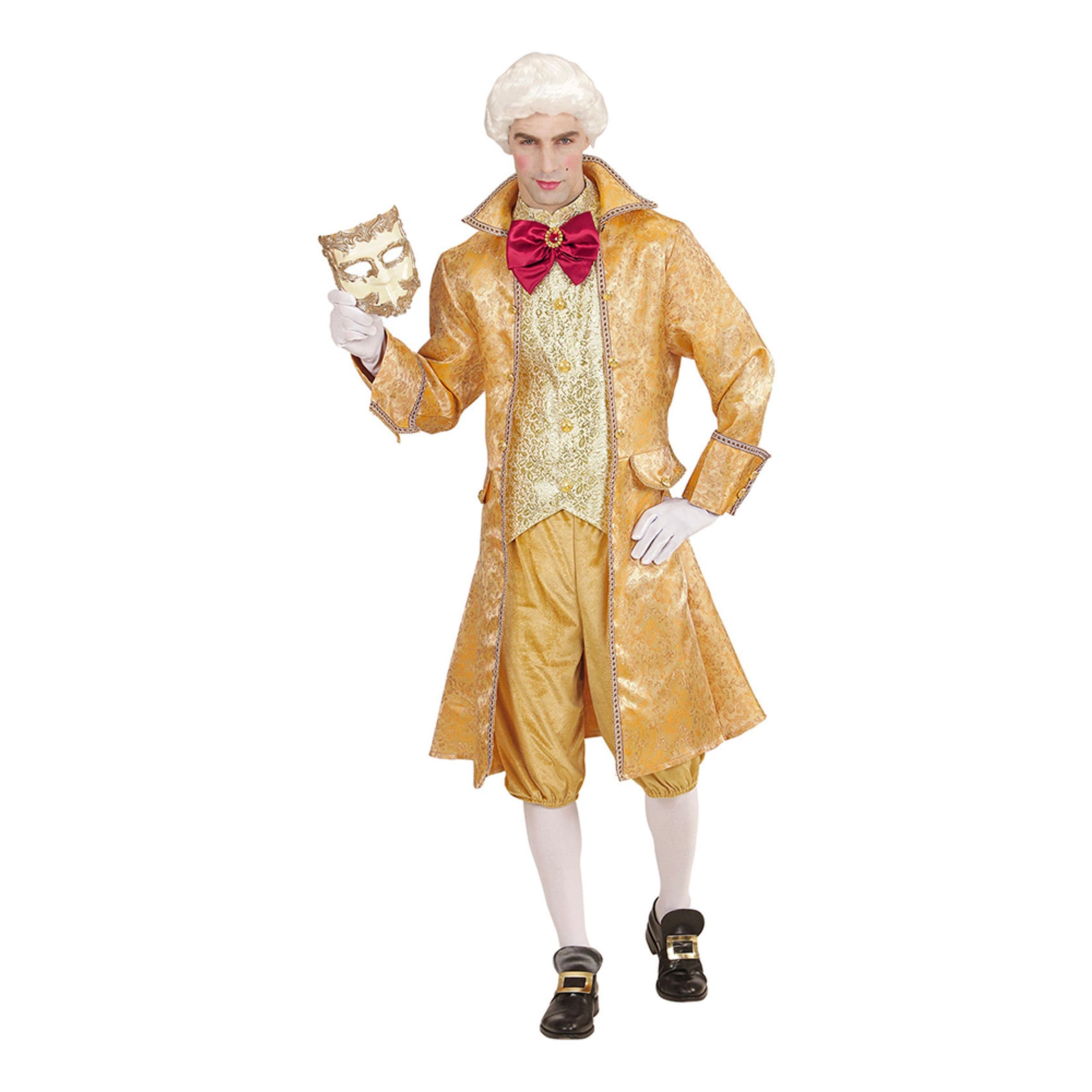 Venetsialainen Aatelismies Naamiaisasu - Small – Widmann