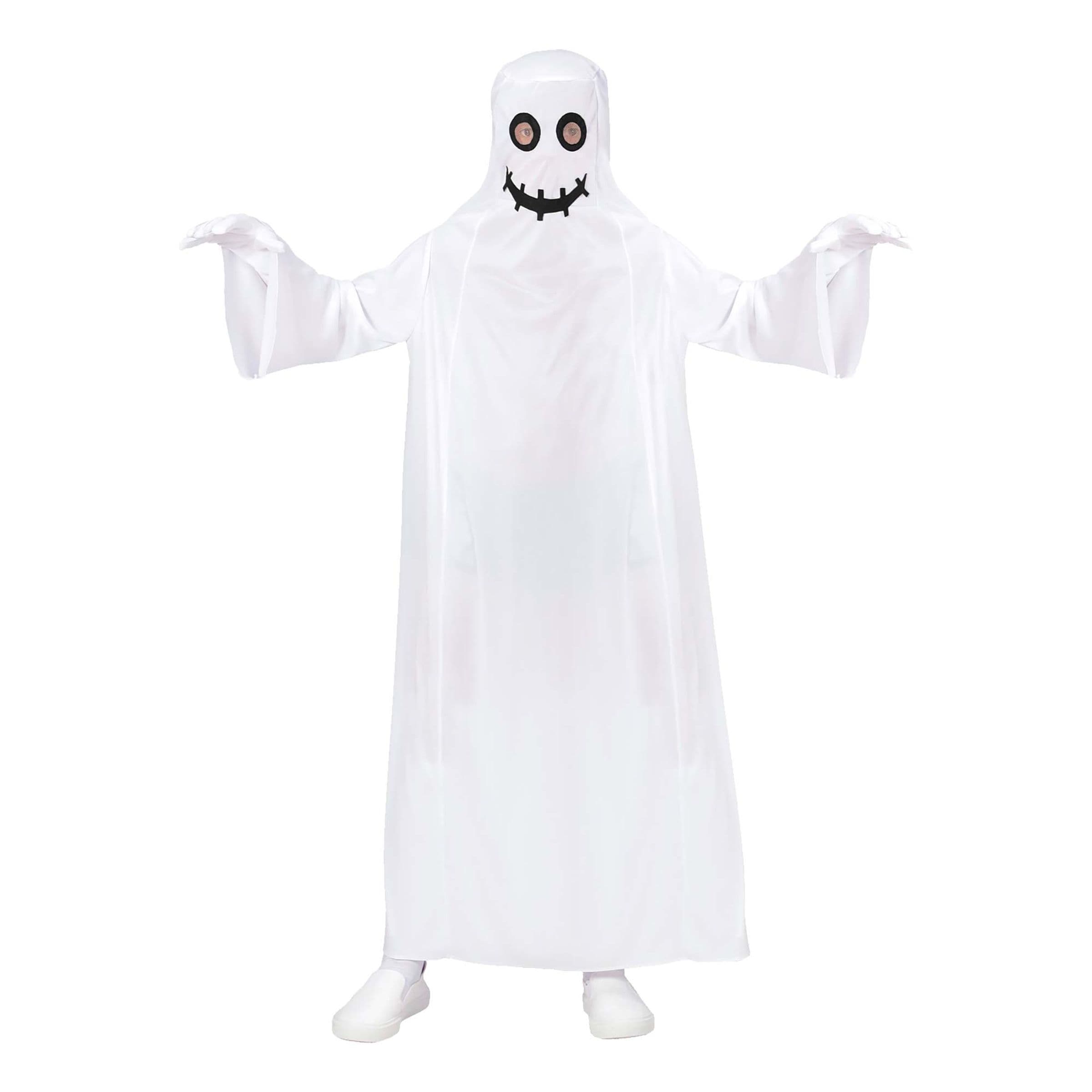 Valkoinen Kummitus Lasten Naamiaisasu - Small – Widmann