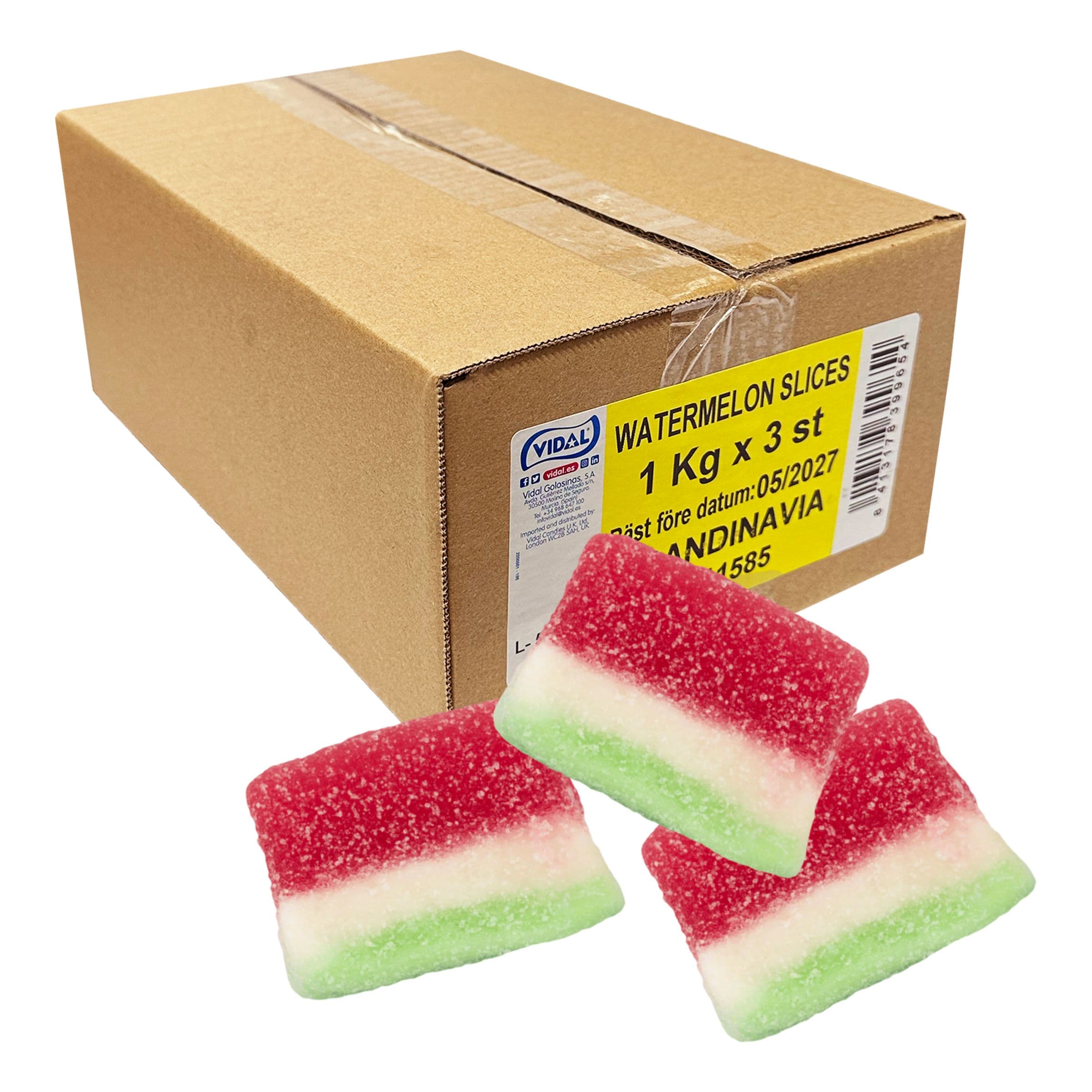Watermelon Slices Suurpakkaus - 3 kg – ERT Godis Bulk