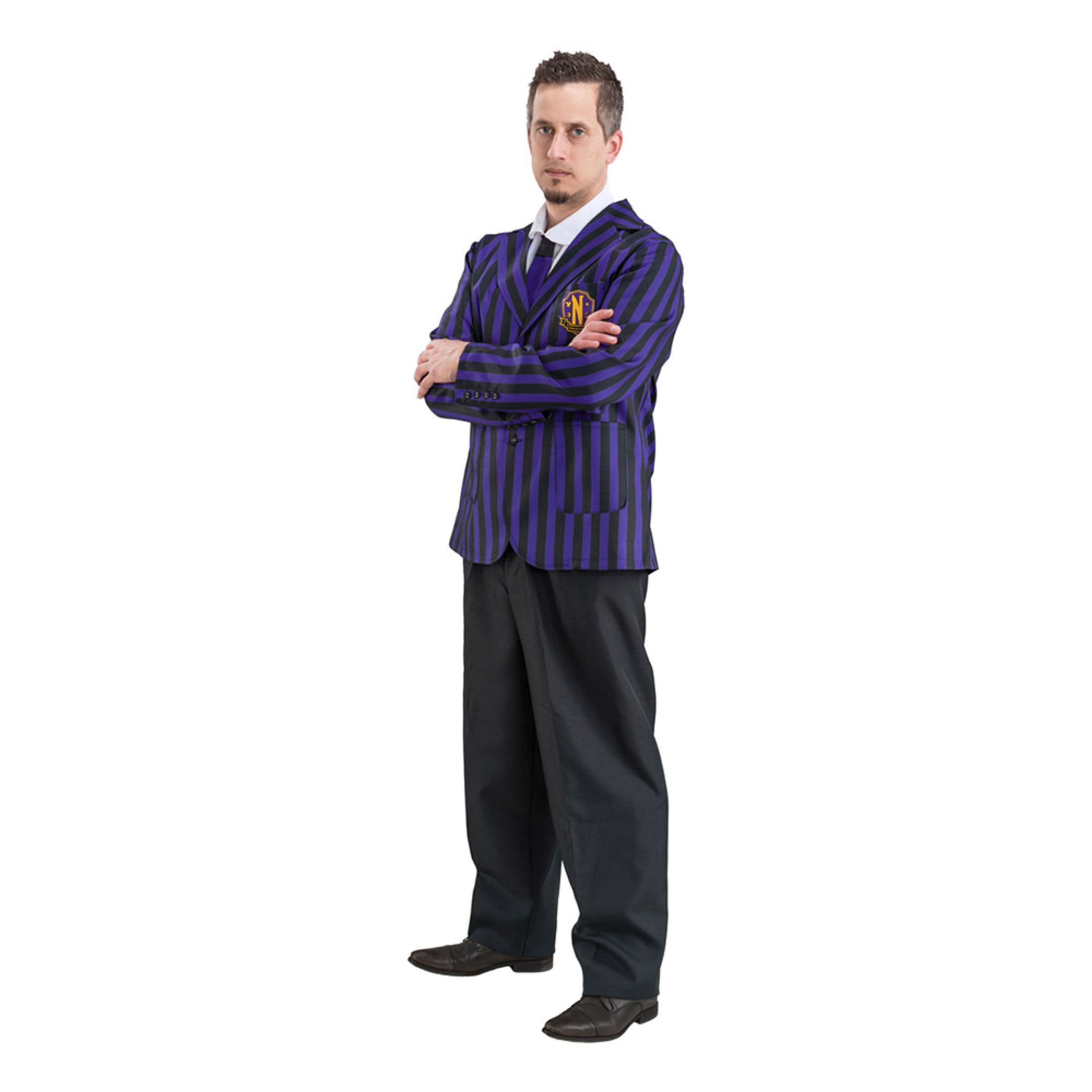 Wednesday Koulupuku Mies Naamiaisasu - Large – CHAKS