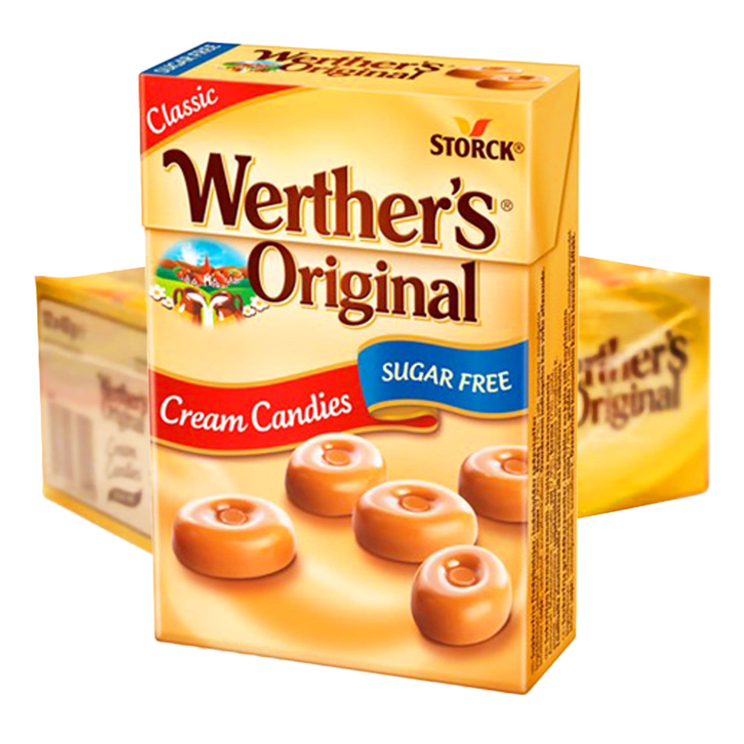 Werthers Original Sokeriton Suurpakkaus - 12 x 42 g – ERT Godis Bulk