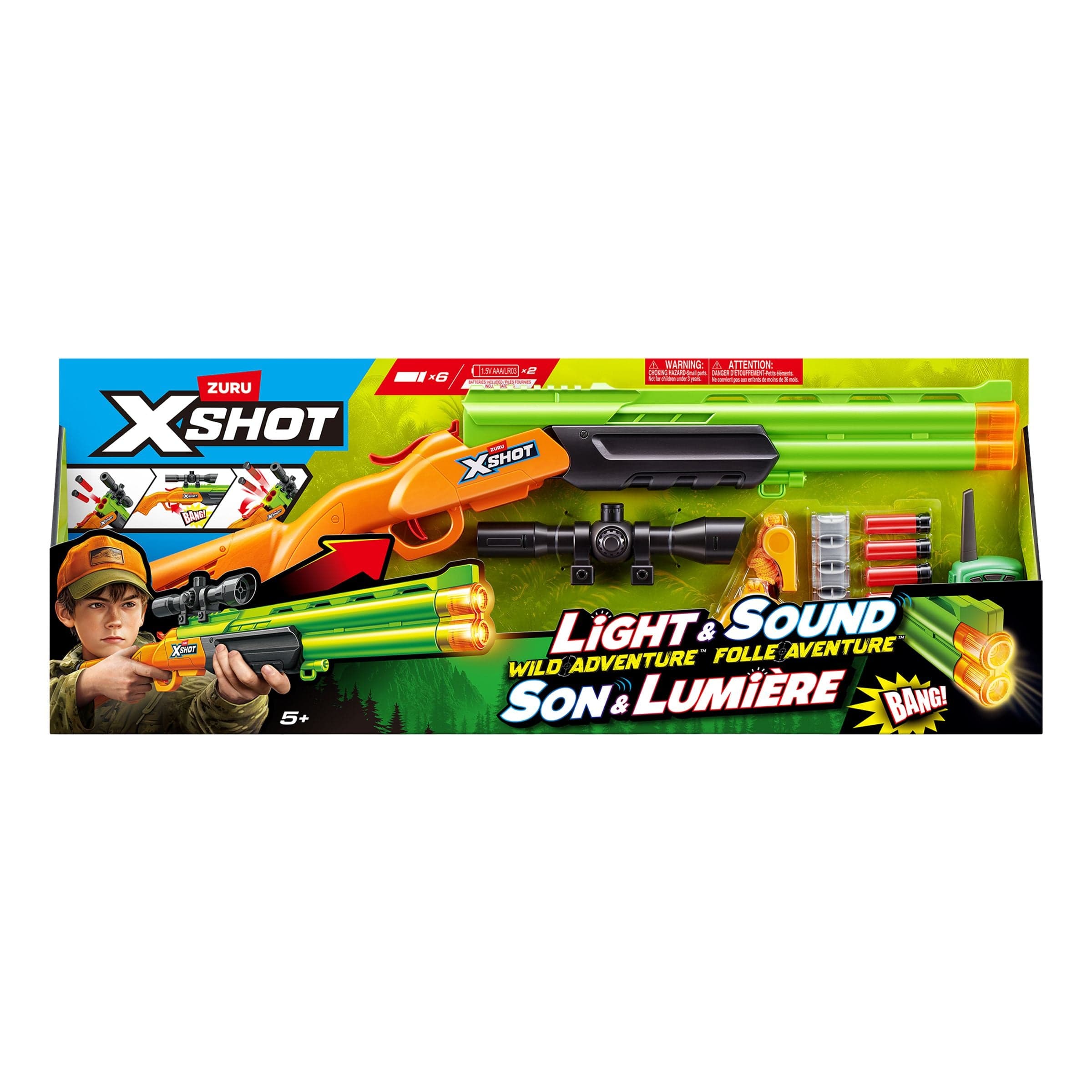 X-Shot Role Play Big Hunter -jättimetsästäjäsetti – Zuru