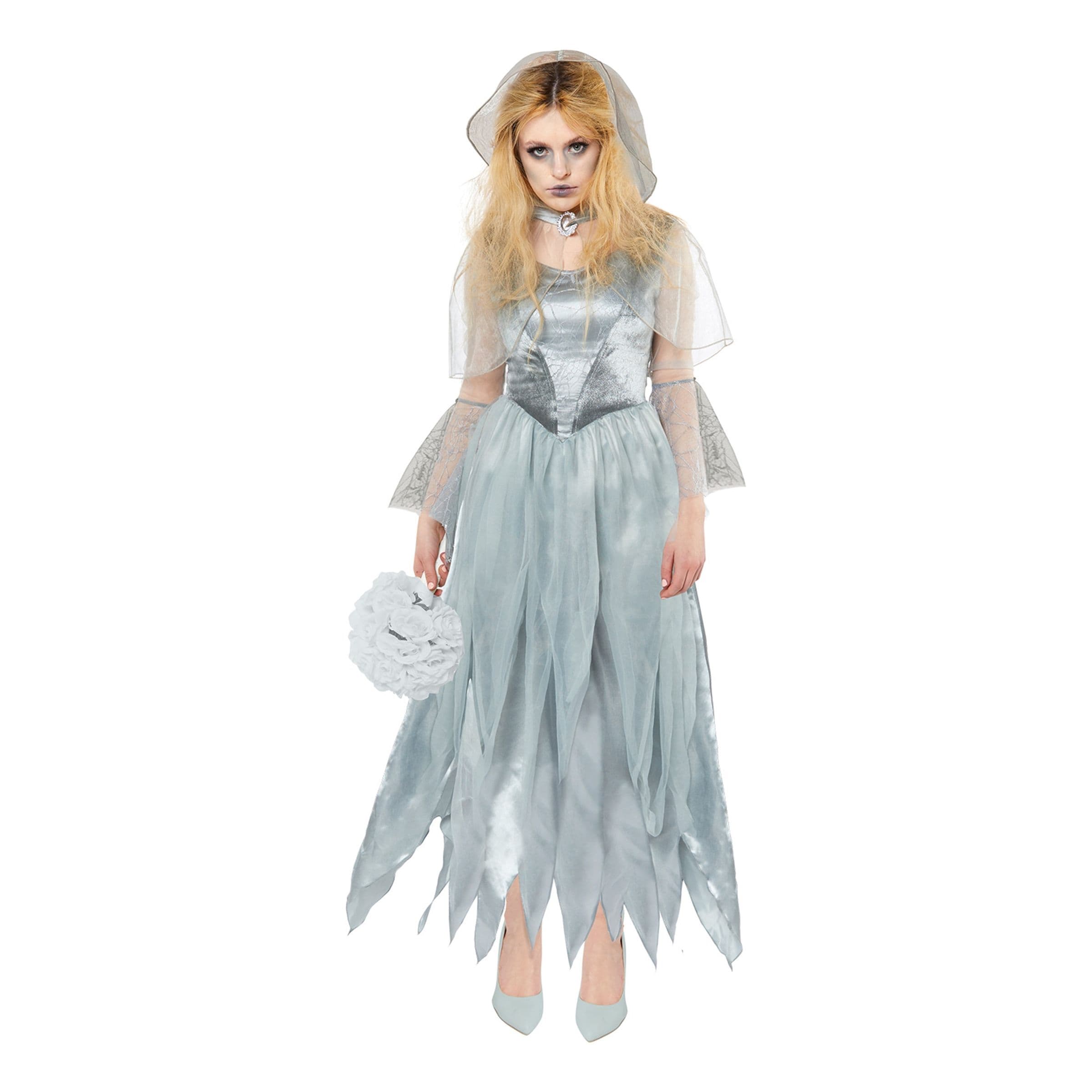 Zombi Kummitusmorsian Naamiaisasu - Medium/Large – Riethmüller