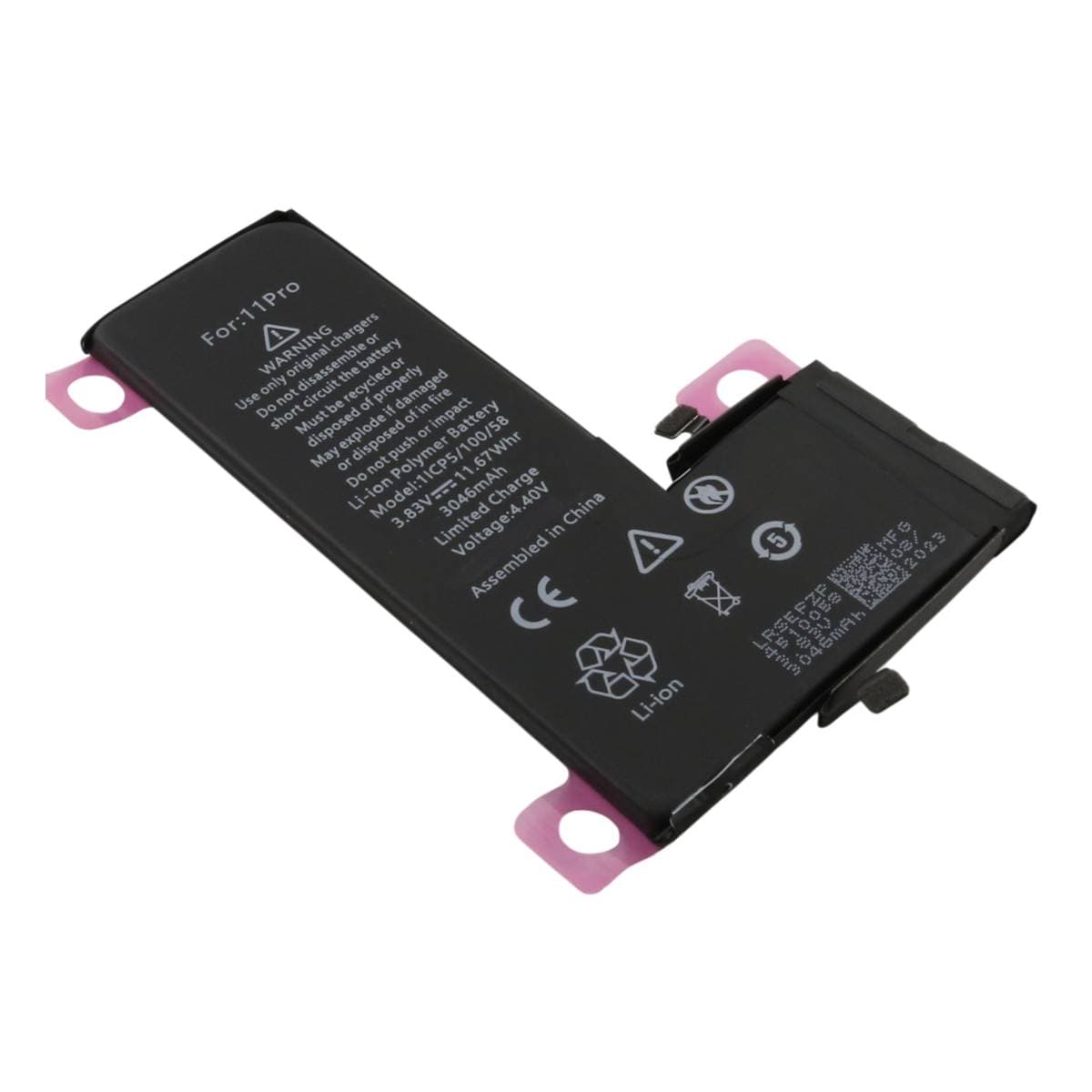 Akku iPhone 11 Pro:lle, 3,83V 3046mAh Li-Polymer – Avizar