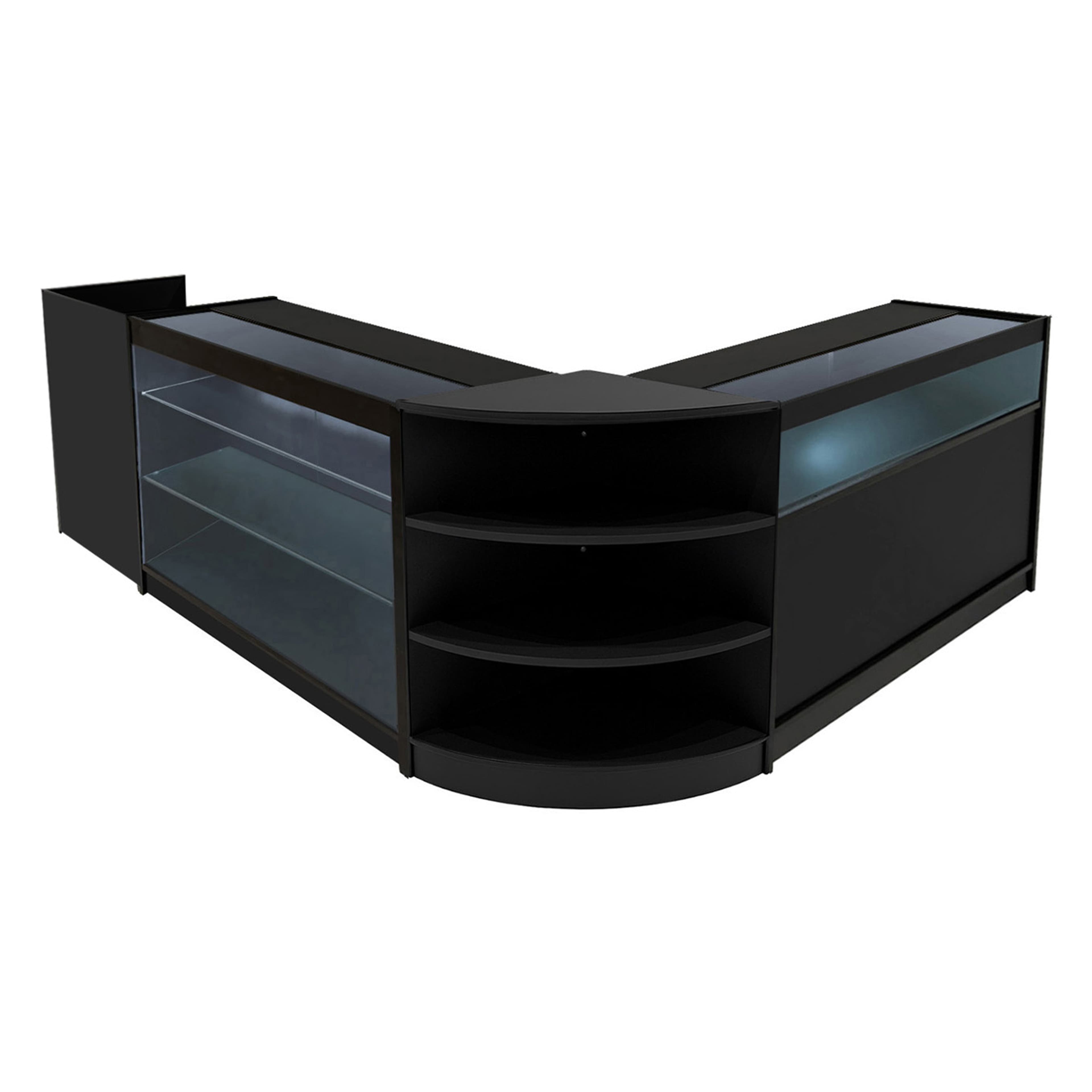Hyperionin LED-myymälätiskisarja K1200, B1200, TB60 ja LM60 - musta – Monstershop