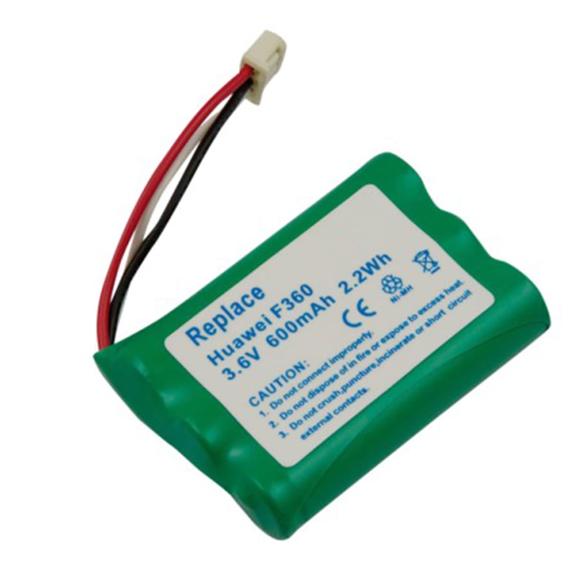 Akku Huawei F360:lle, NiMH 3,6V 600mAh 2,2Wh – Avizar