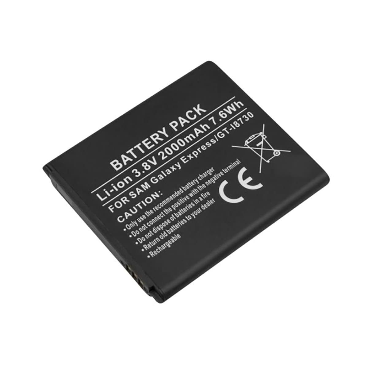 Akku Samsung Galaxy Express GT-I8730 Li-ion 3.8V 2000mAh 7.6Wh – Avizar