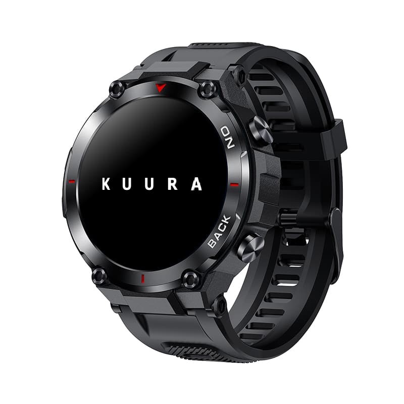 Kuura Älykello Sport S5 GPS V3, Musta – Kuura