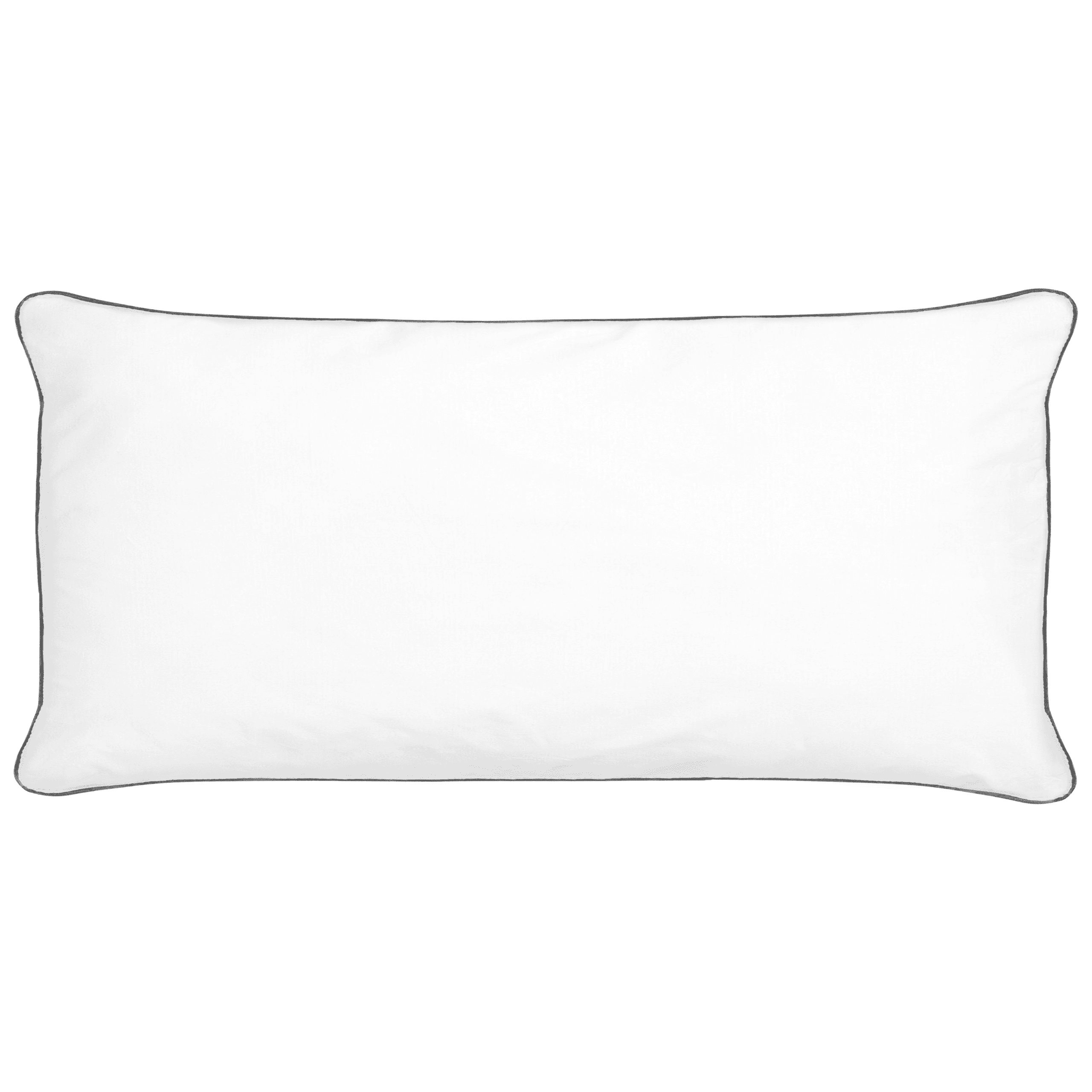 Tyyny PELISTER Matala mikrokuitu 40 x 80 cm Valkoinen – Beliani