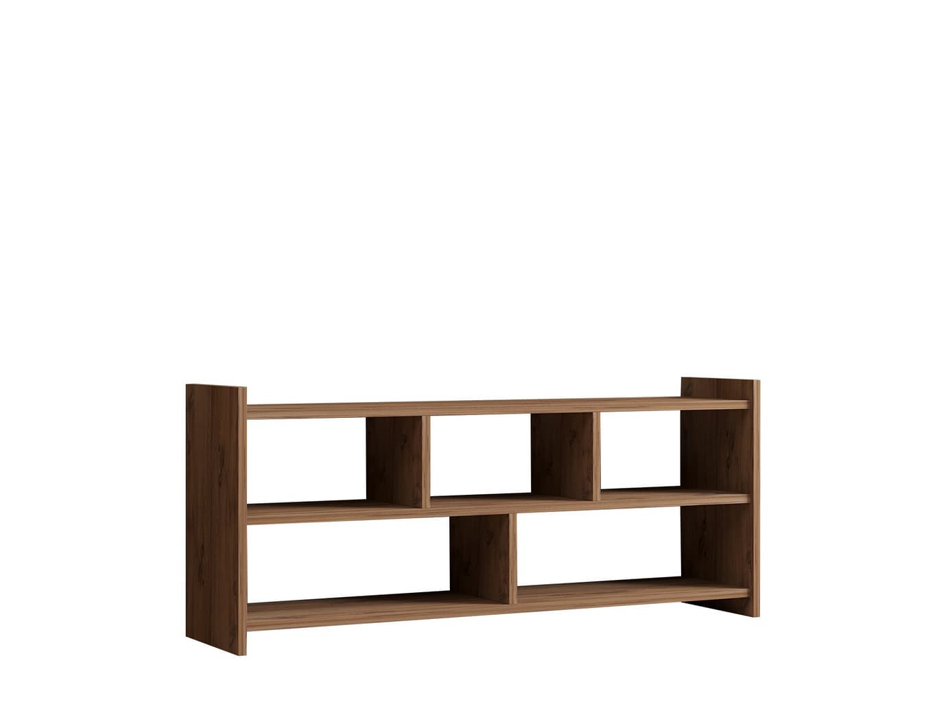 Norda Design moderni rustiikkinen TV-taso, Atlantin mänty, 117,5 cm | 100 % melamiinipinnoitettu, 18 mm | useita hyllyjä ja säilytystilaa – Norda Design