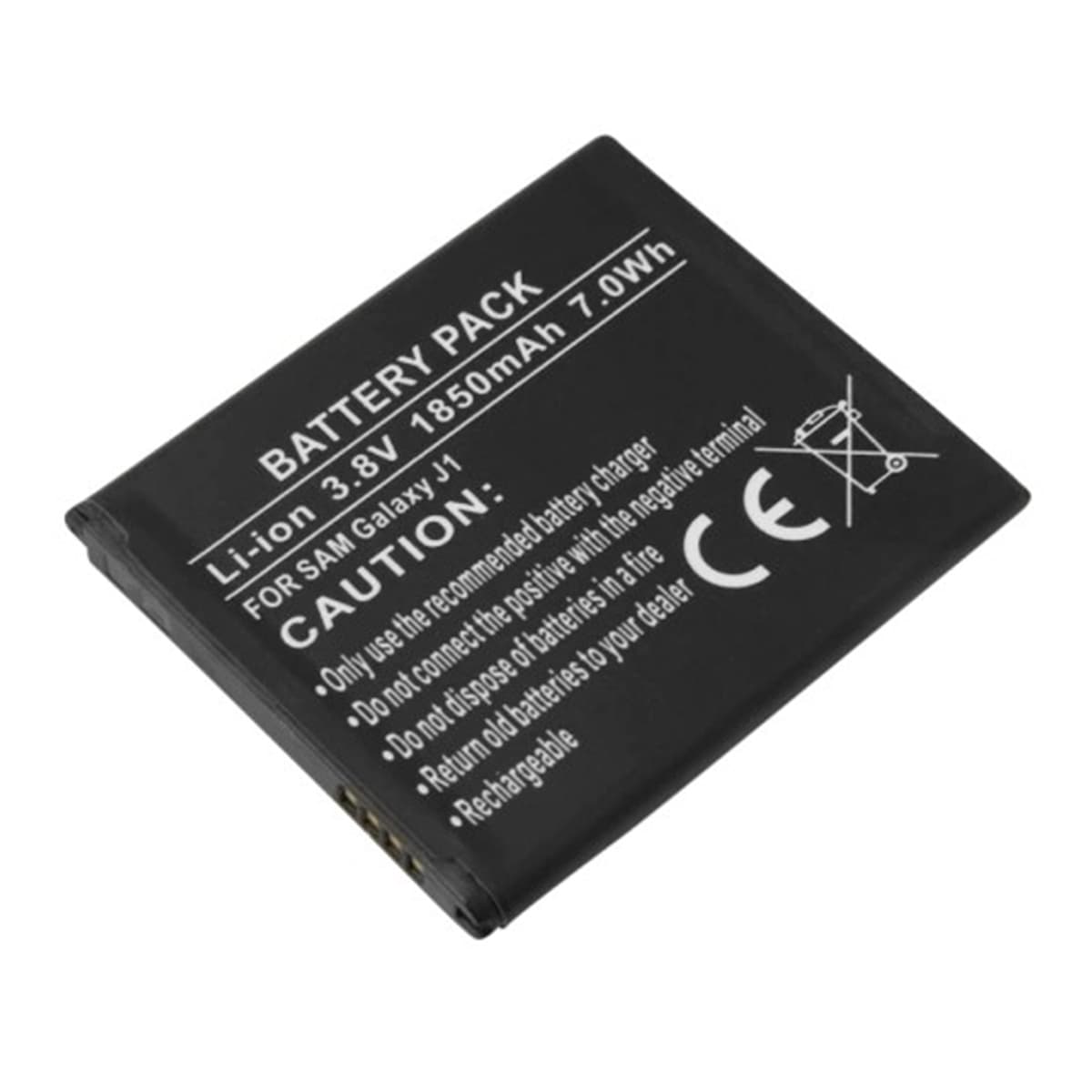 Akku Samsung Galaxy J1 Li-ion 3.8V 1850mAh 7Wh – Avizar